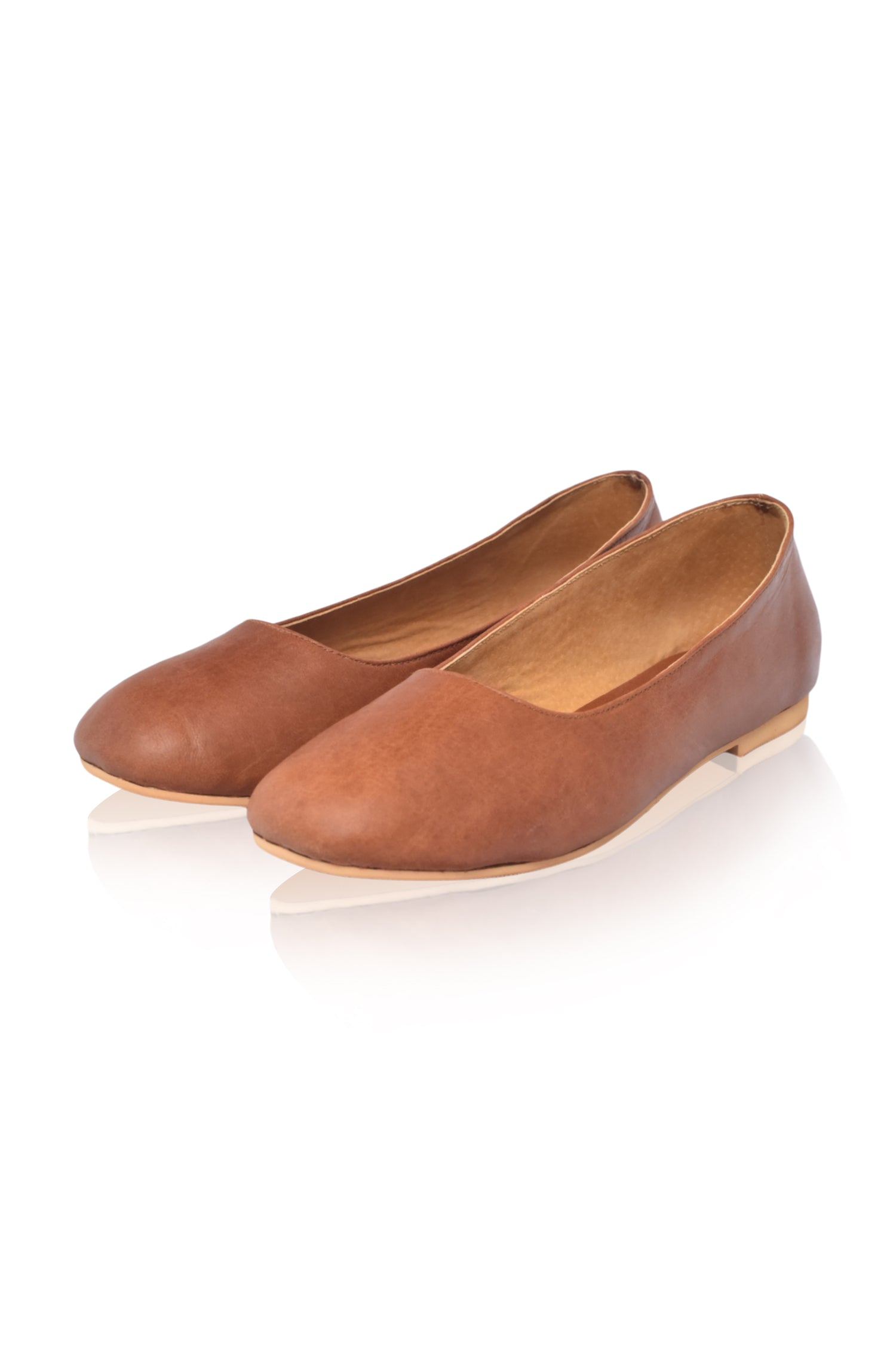 Naples Leather Ballet Flats-thumbmail-5