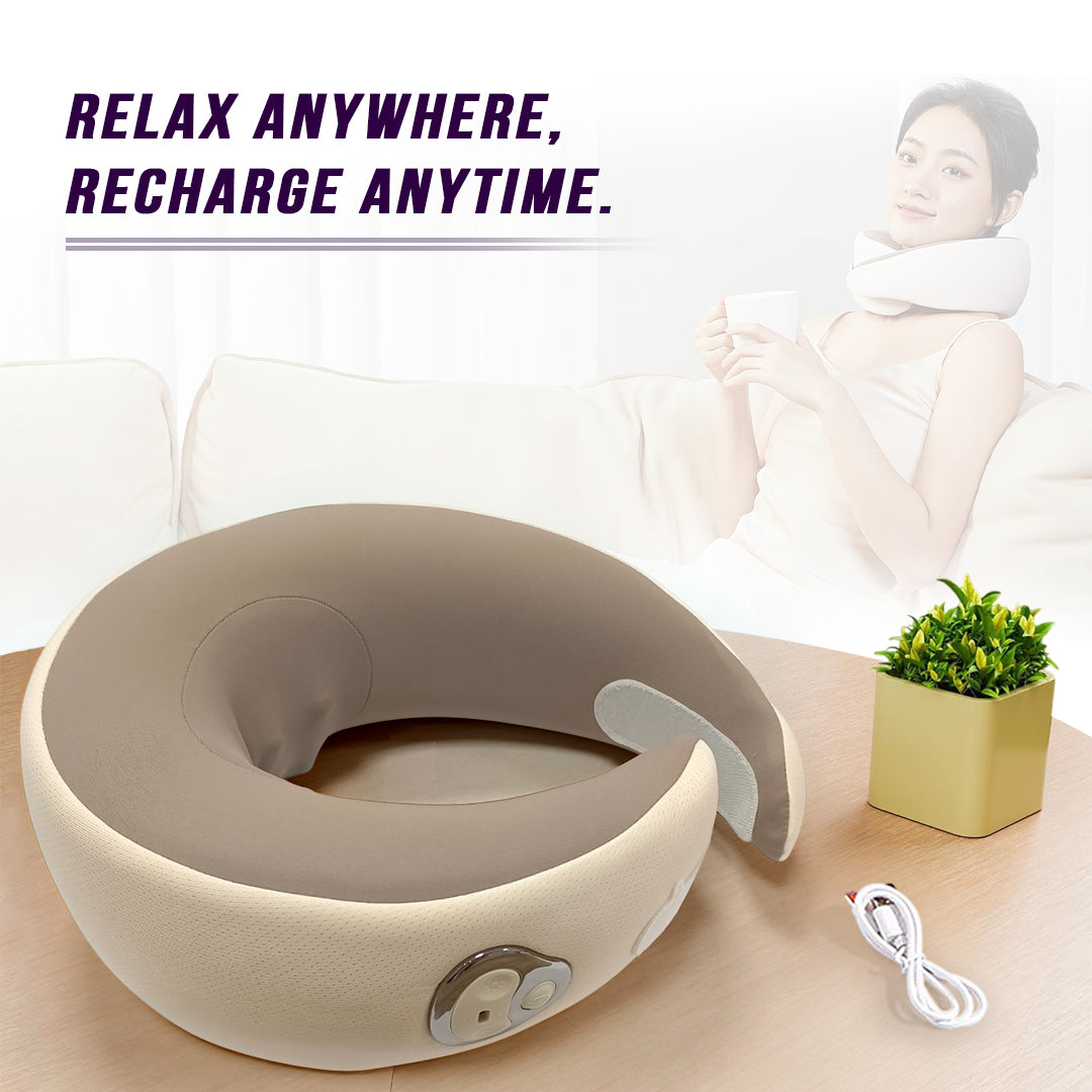 Multi-Purpose Neck Massage Pillow W/Warmth-thumbmail-7