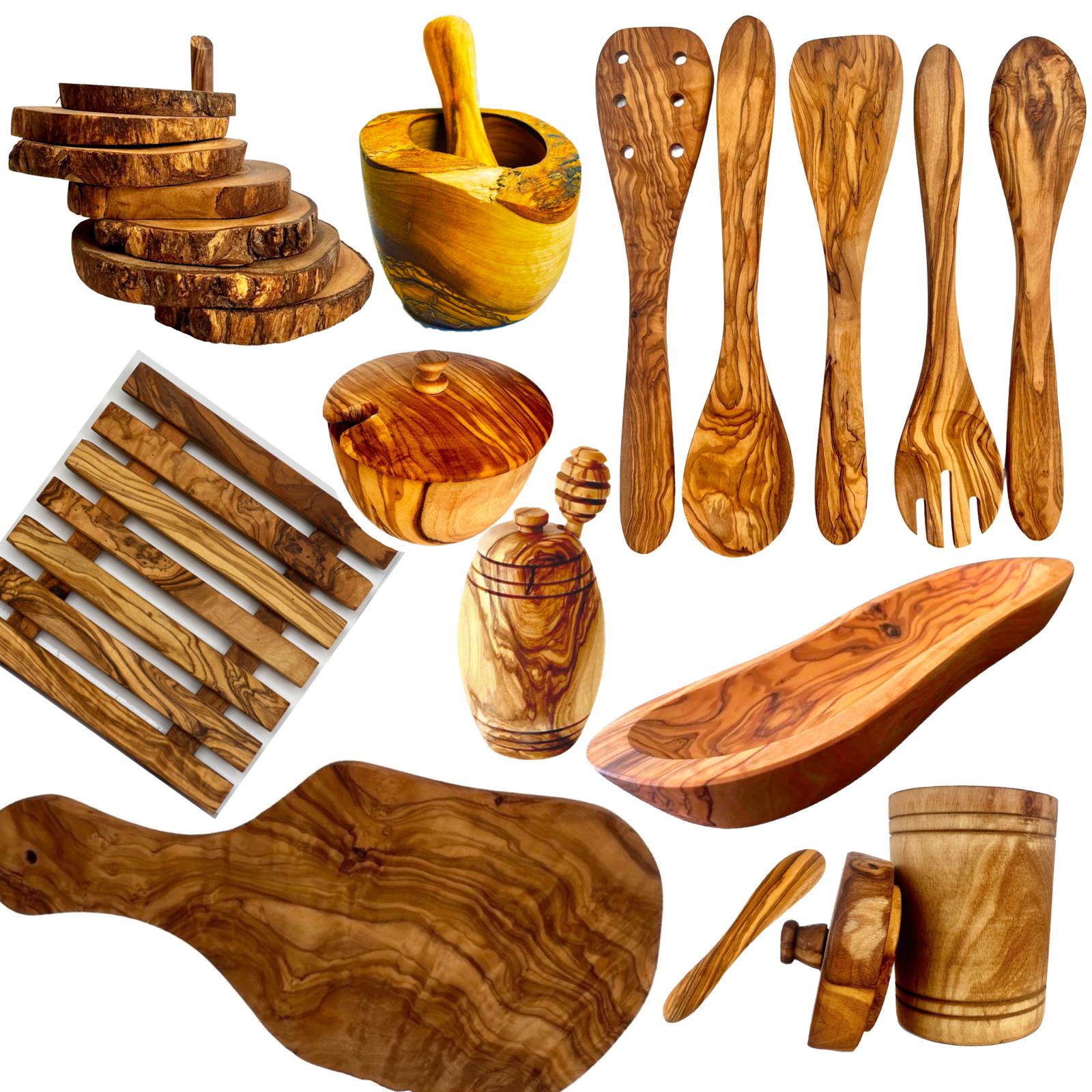 Mediterranean Olive Wood Ultimate Kitchen Collection-thumbmail-2