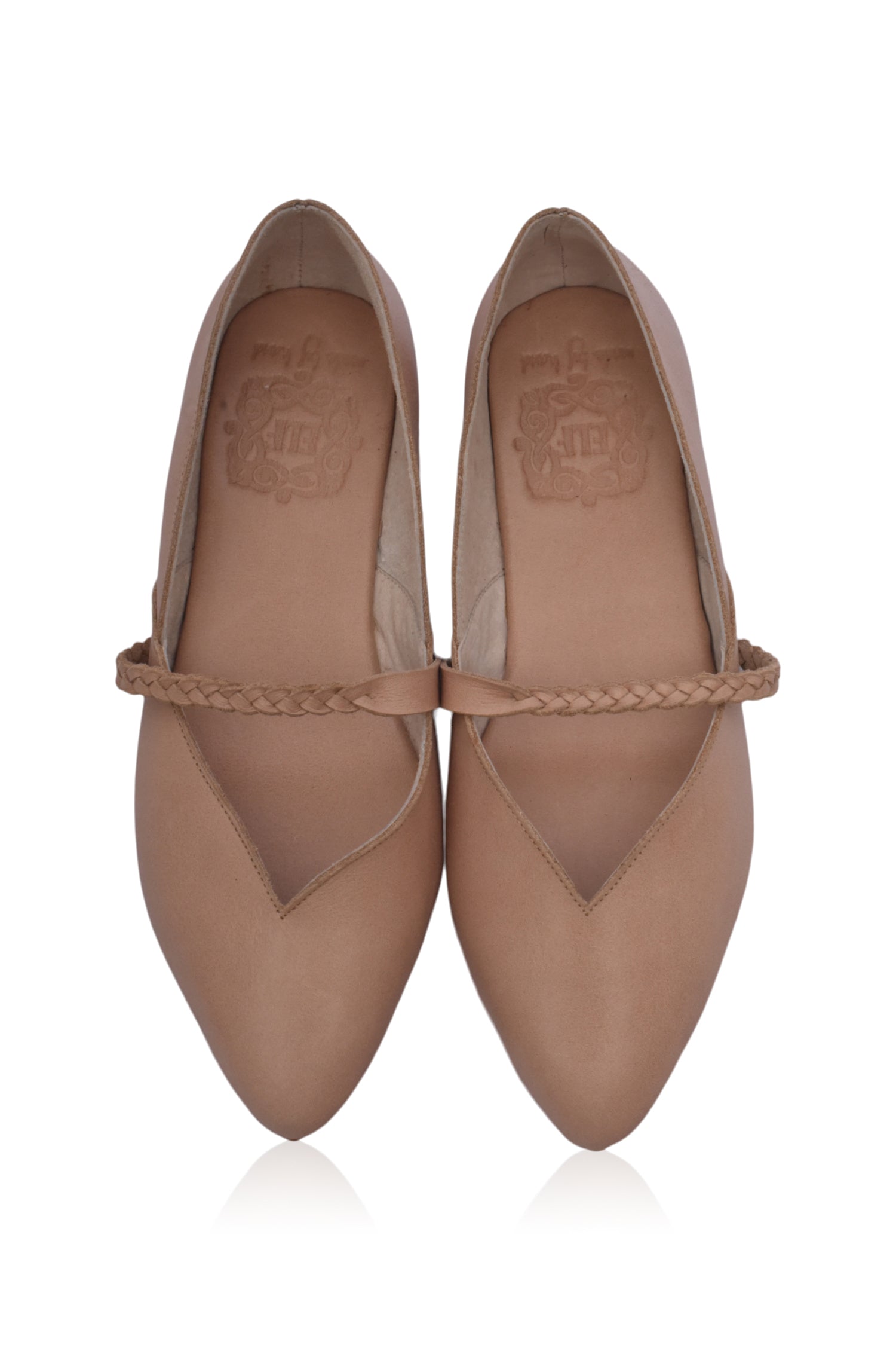 New Love Leather Ballet Flats-thumbmail-3