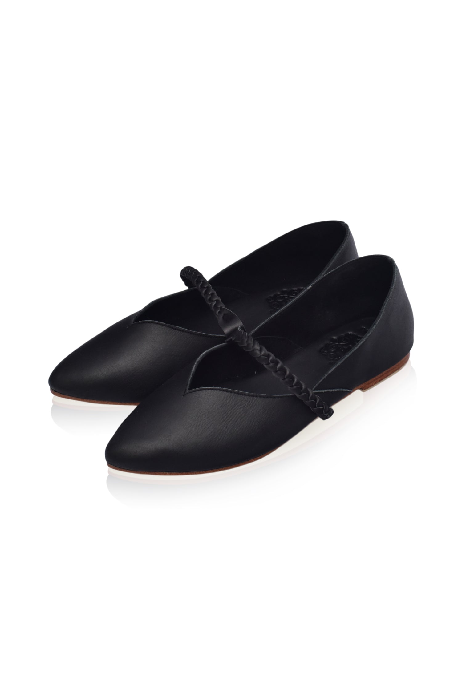 New Love Leather Ballet Flats-thumbmail-2