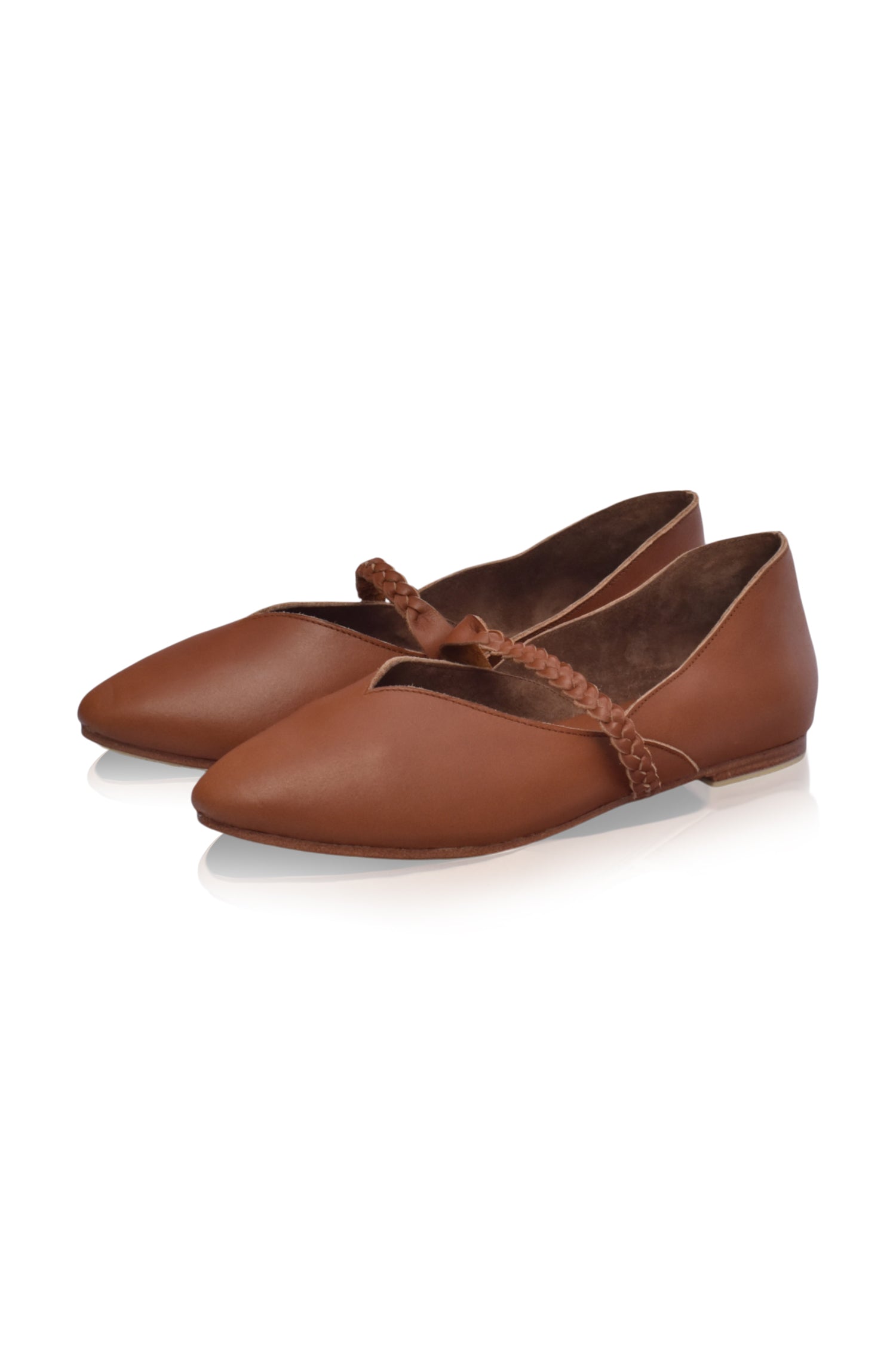 New Love Leather Ballet Flats-thumbmail-4
