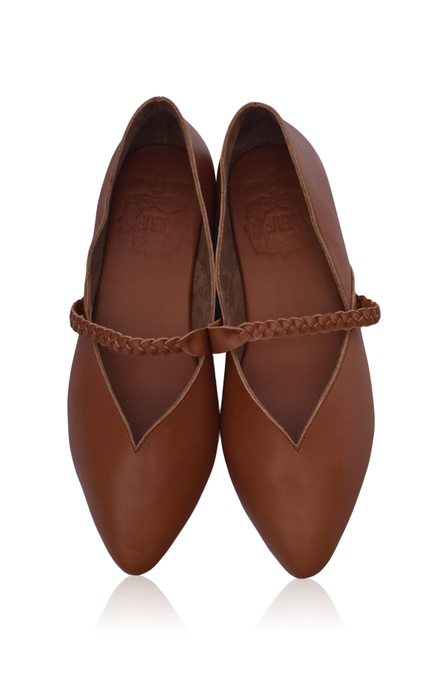 New Love Leather Ballet Flats-thumbmail-2