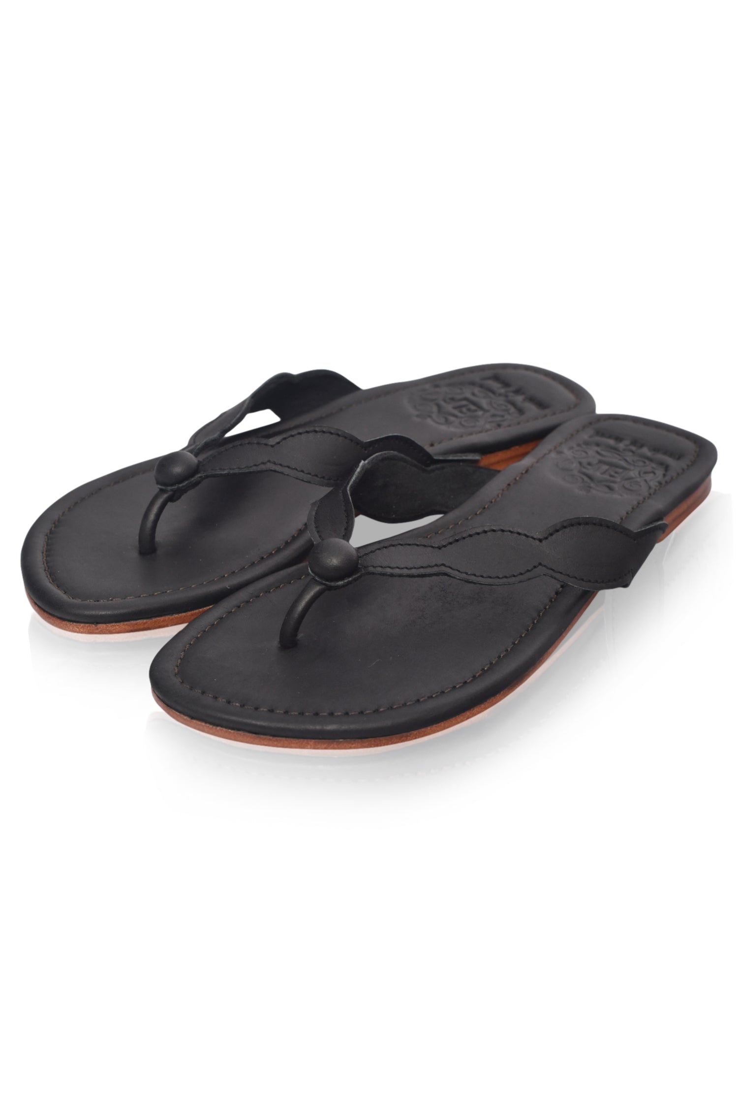 Nuvola Thong Leather Slides-thumbmail-8