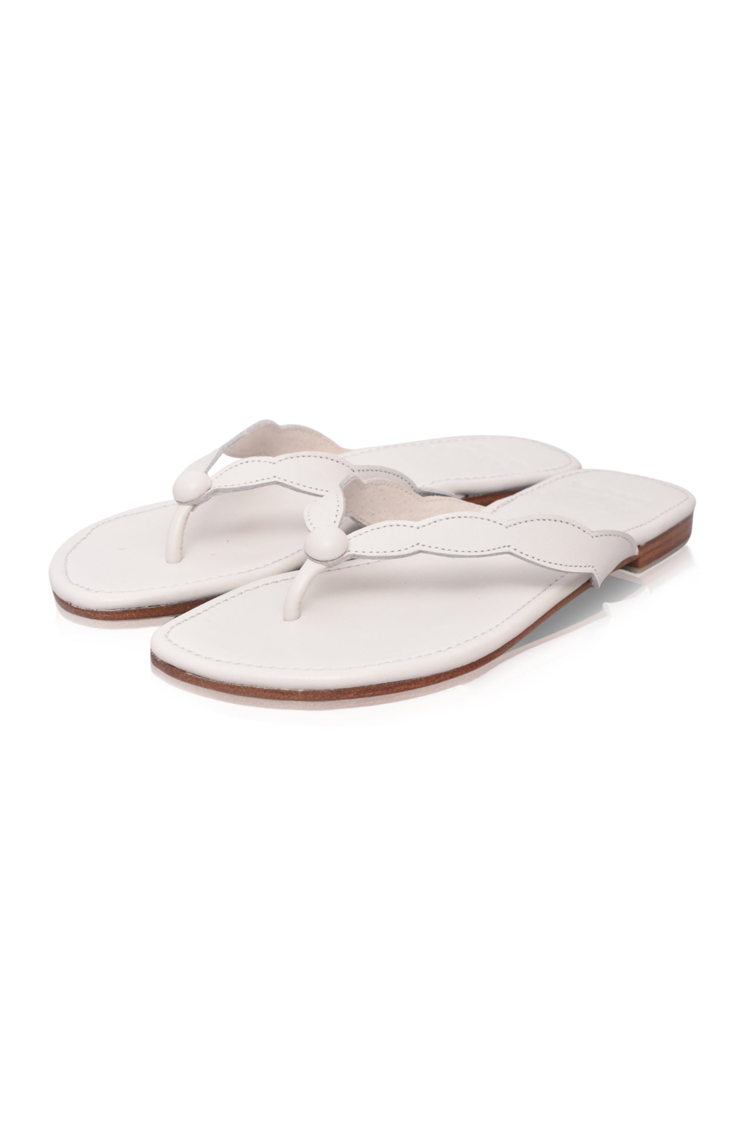 Nuvola Thong Leather Slides-thumbmail-1