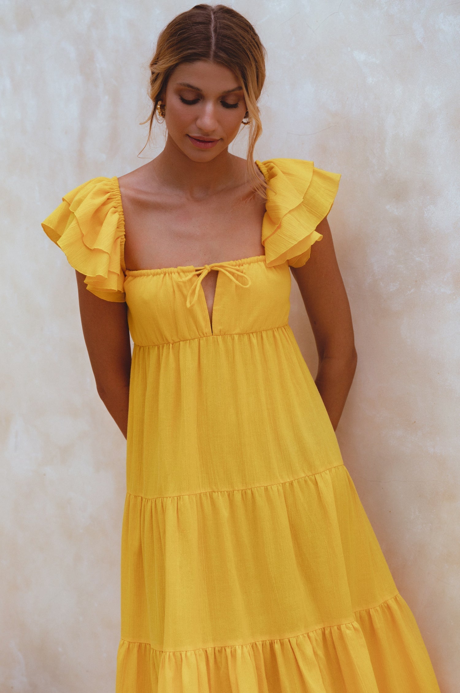 Nymph Bohemian Linen Maxi Dress-thumbmail-9
