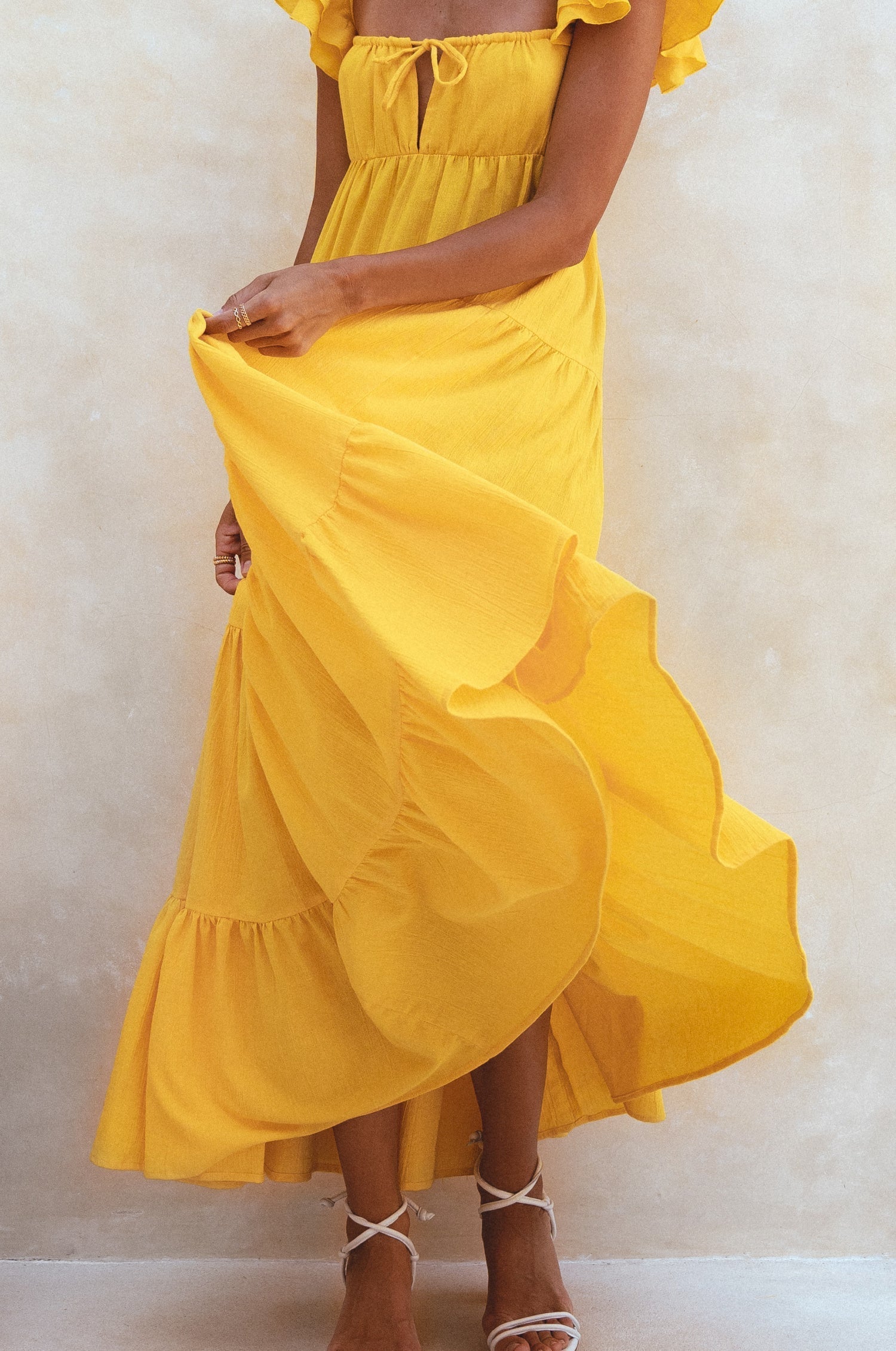 Nymph Bohemian Linen Maxi Dress-thumbmail-6
