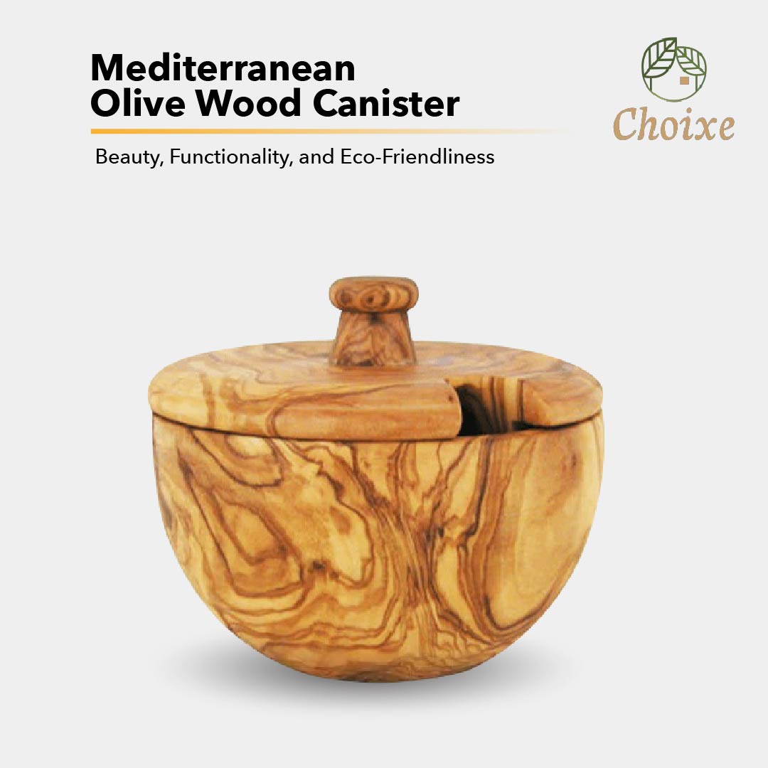 Mediterranean Olive Wood Canister-thumbmail-2