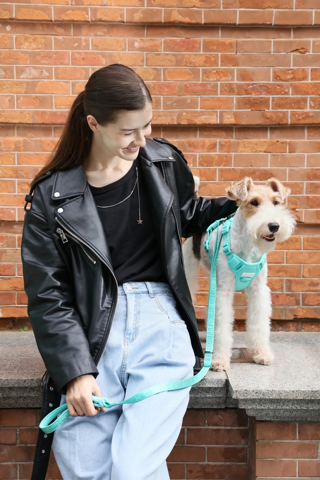 PADDED  ACTIVE  PET LEASH  - APRICOT-thumbmail-6