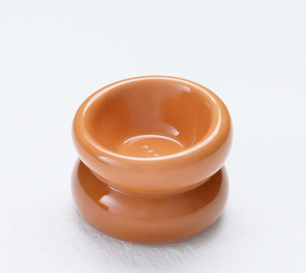 Soufflé Pet Bowl - Amber Orange-thumbmail-5
