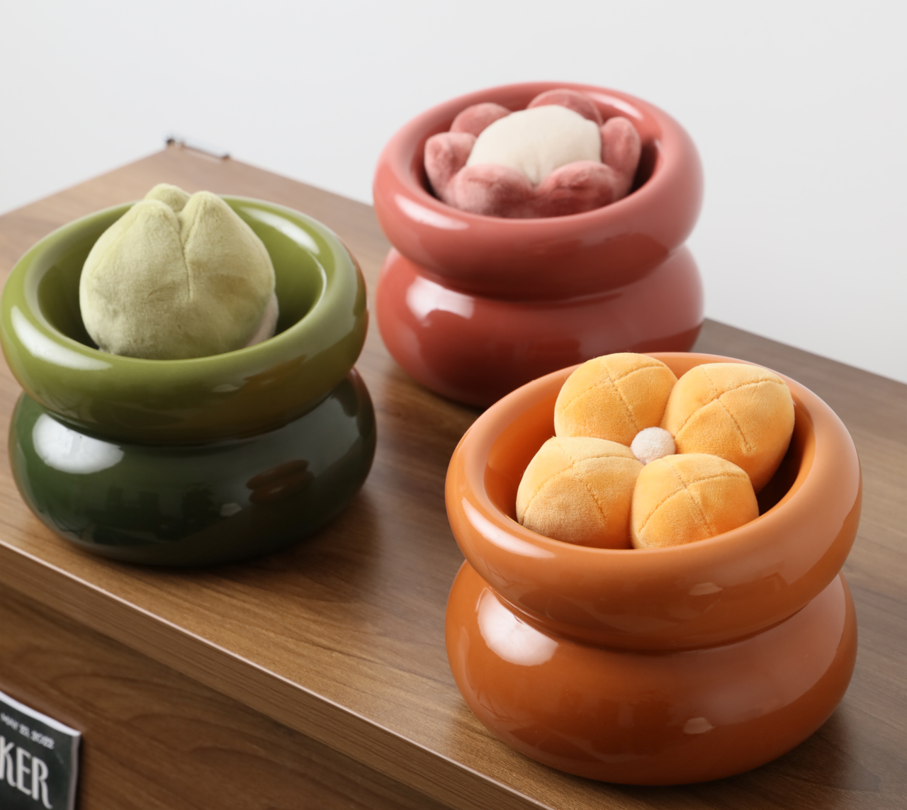 Soufflé Pet Bowl - Avocado Green-thumbmail-5