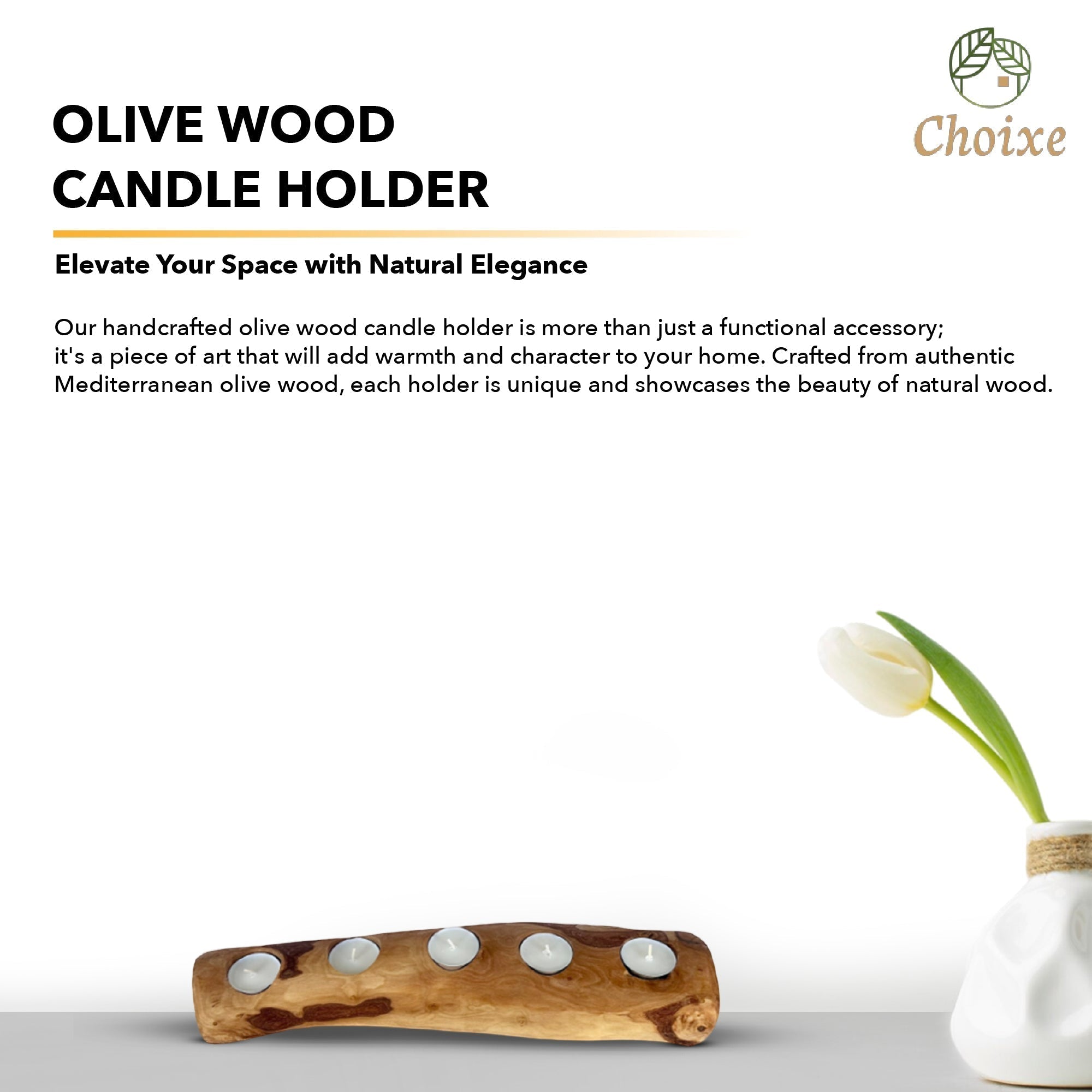 Olive Wood Candle Holder-thumbmail-4