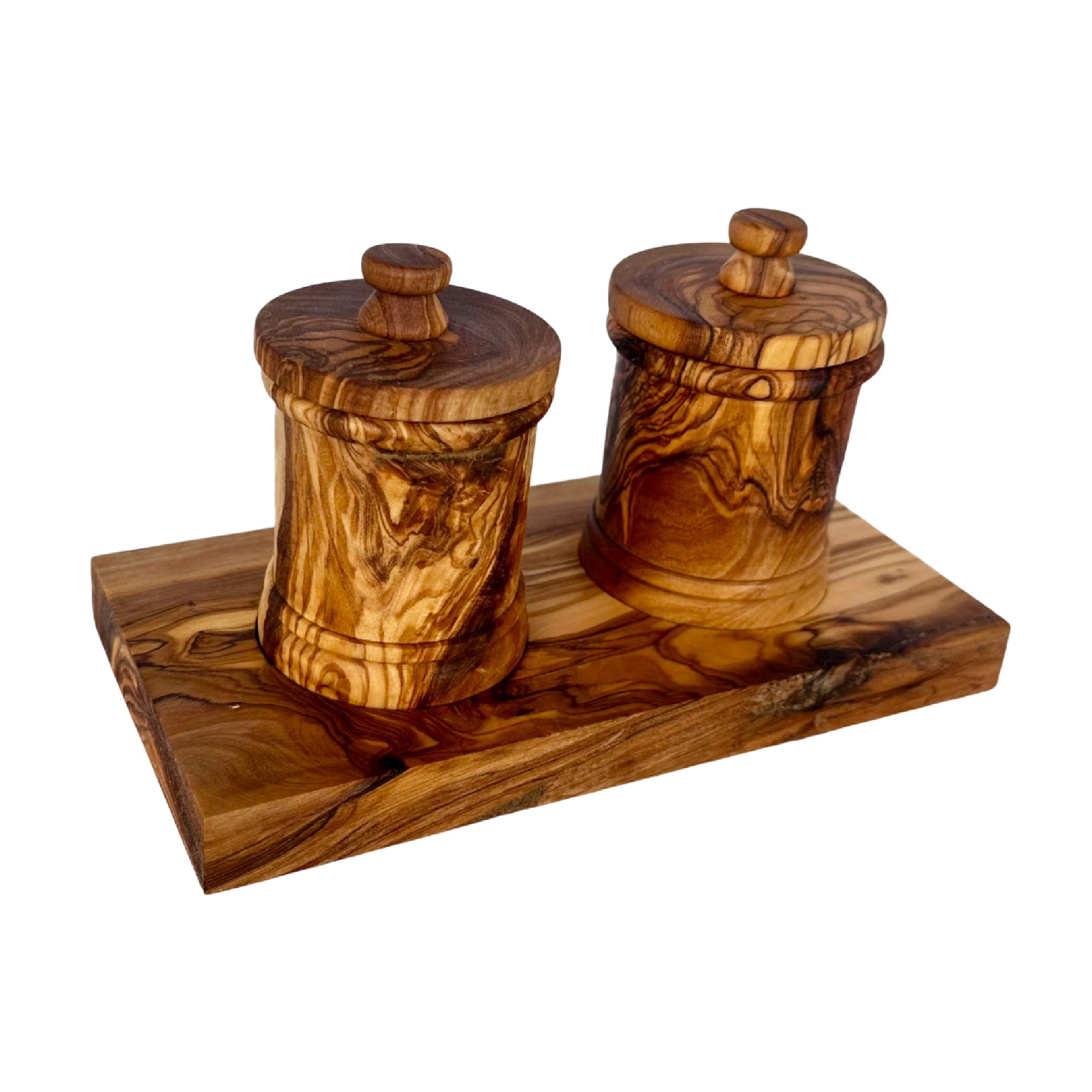 Olive Wood Canister Set-thumbmail-4