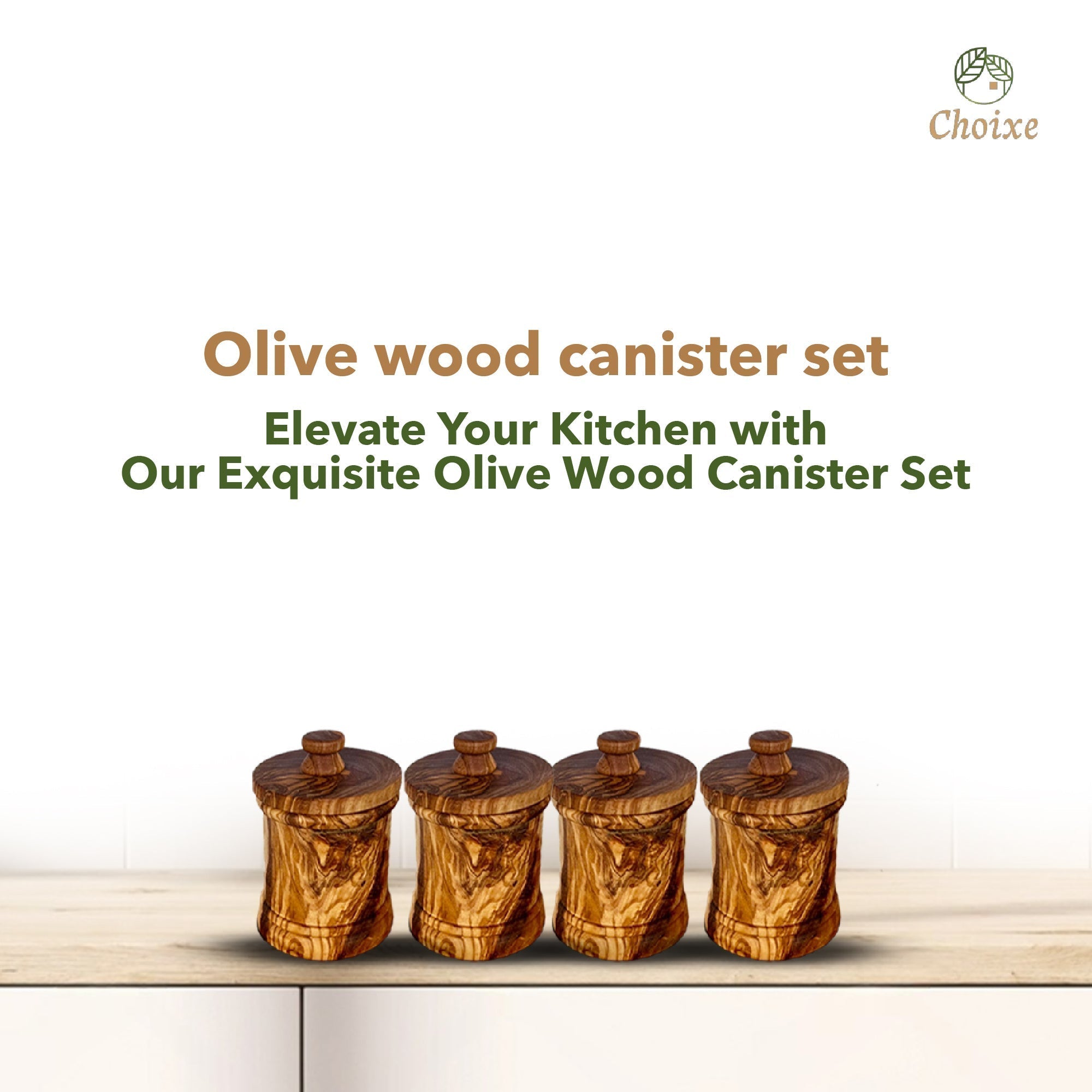 Olive Wood Canister Set-thumbmail-1