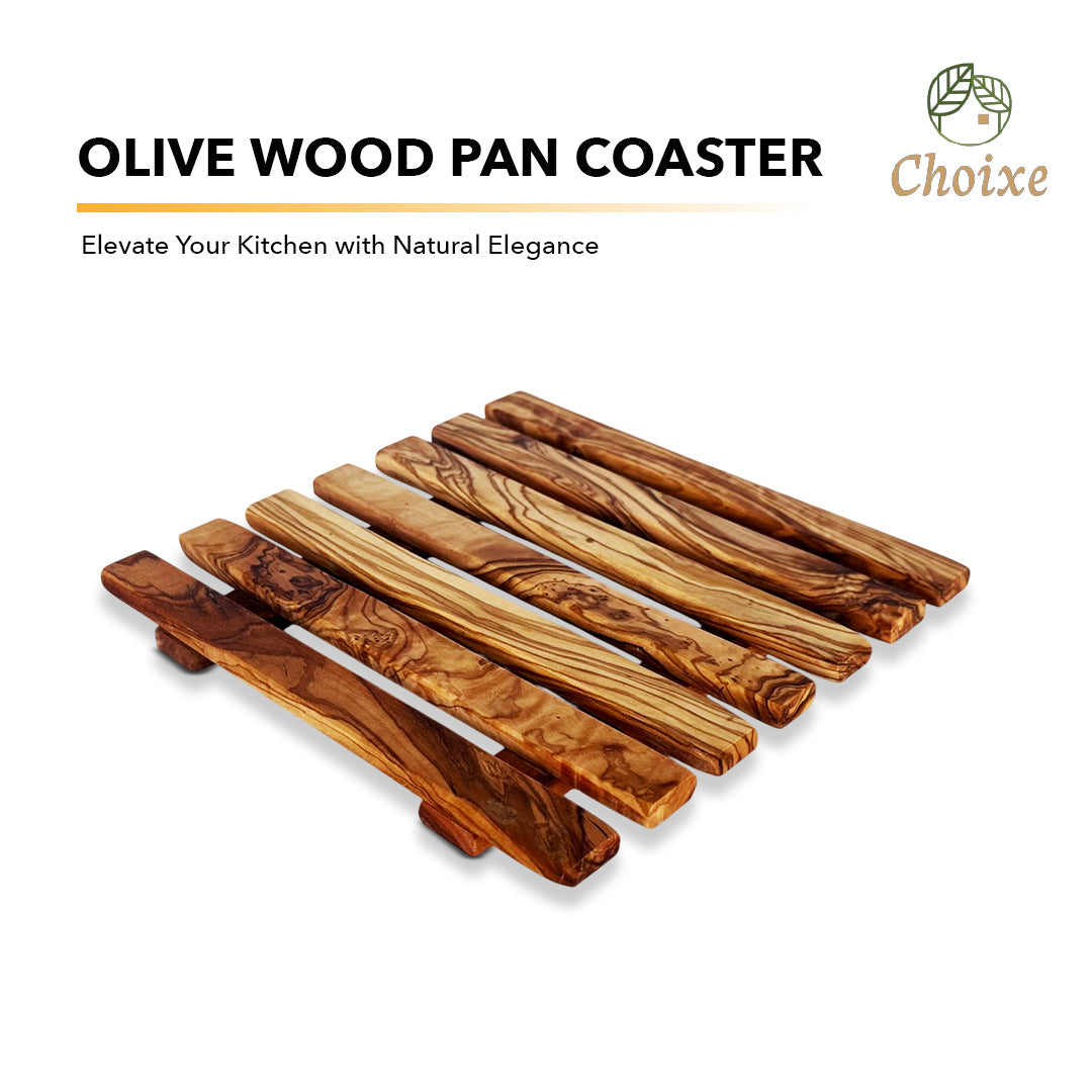 Olive Wood Pan Coaster-thumbmail-4