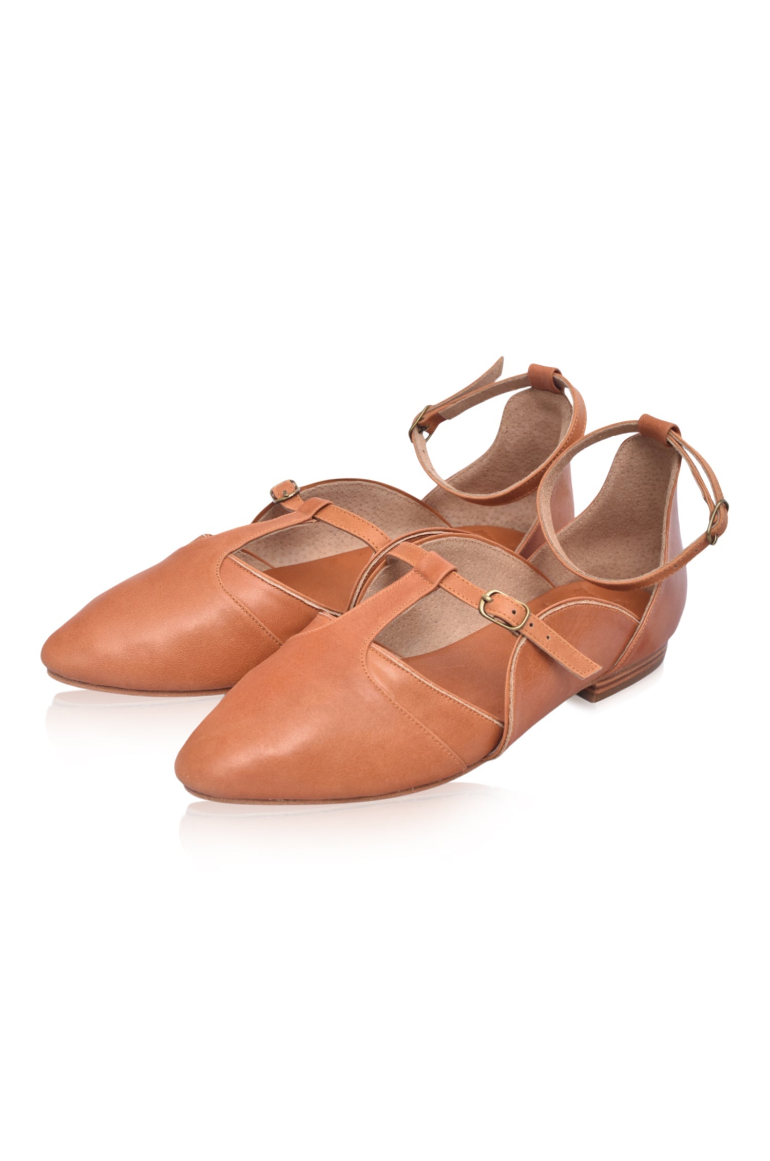 On the Go Leather Ballet Flats-thumbmail-7