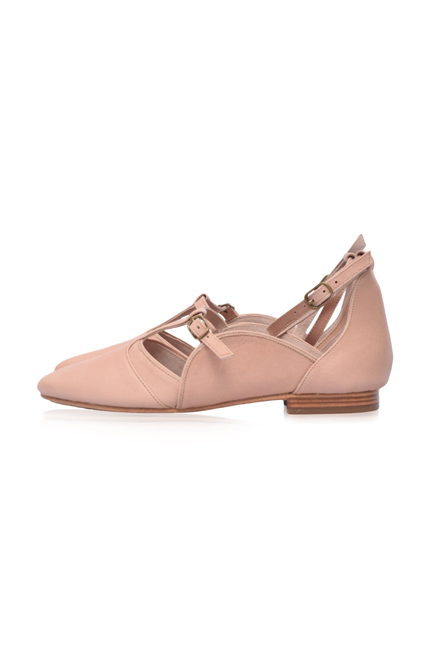 On the Go Leather Ballet Flats-thumbmail-7