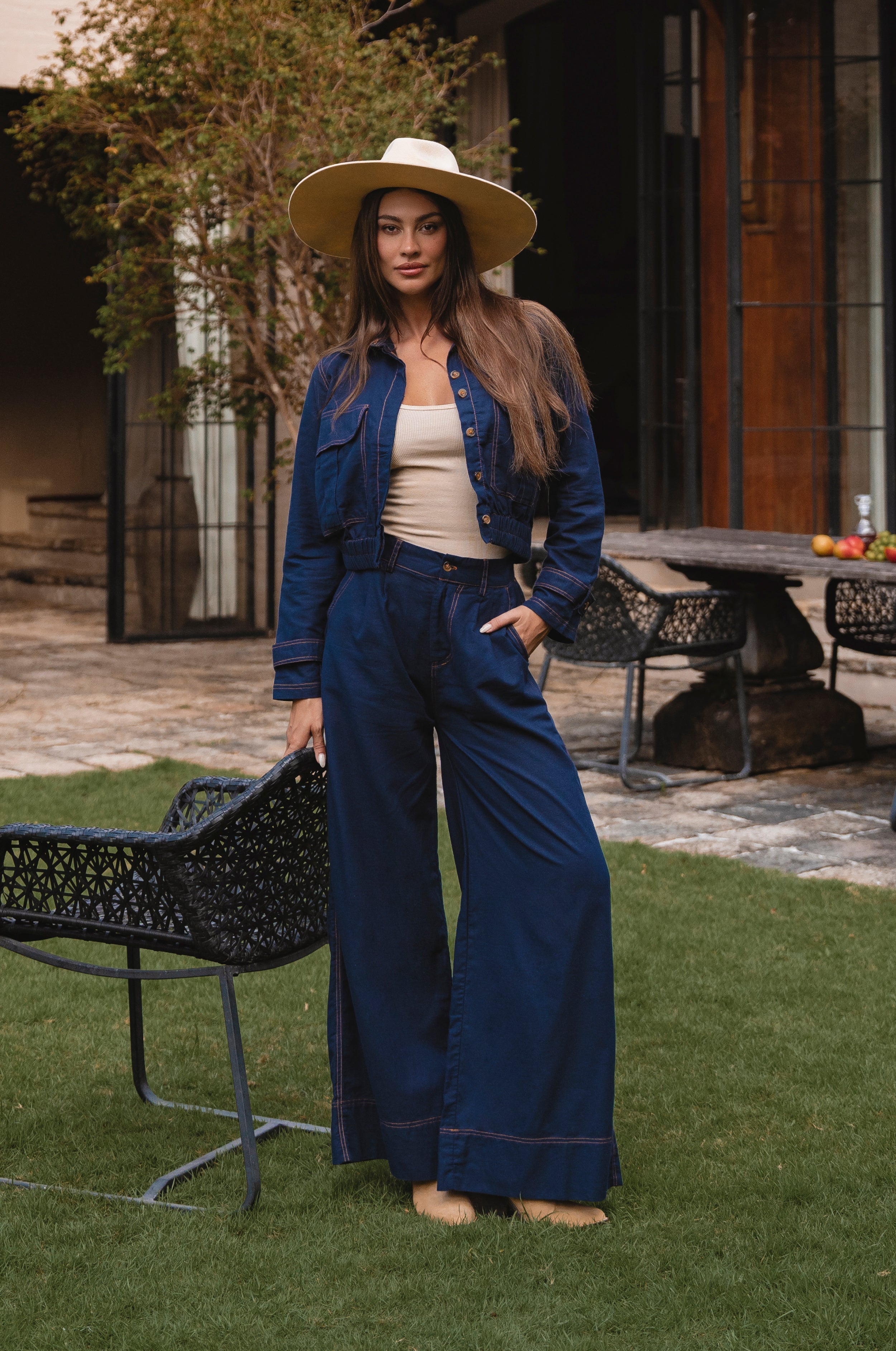 Orion Wide Leg Linen Pants-thumbmail-3