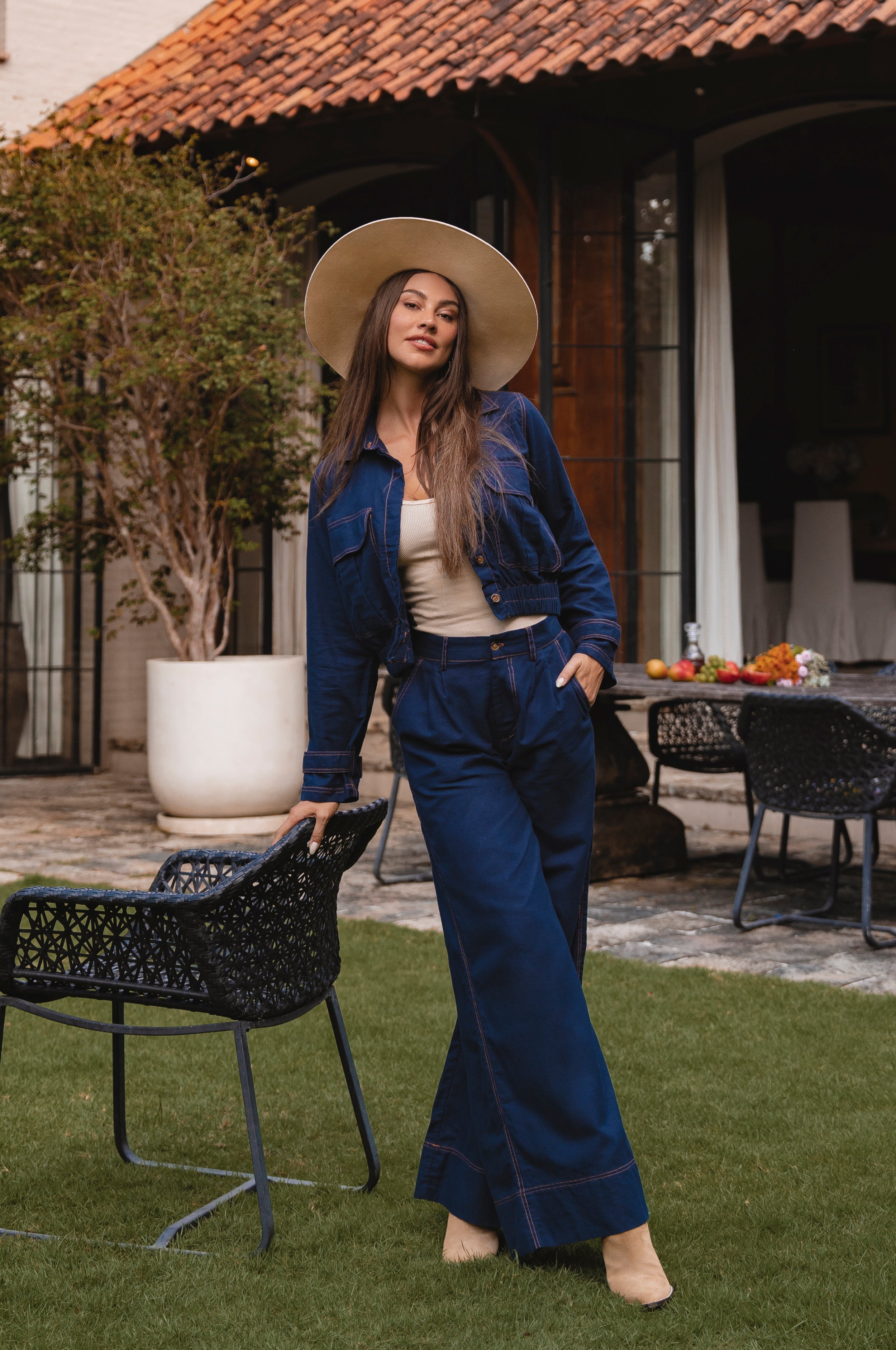 Orion Wide Leg Linen Pants-thumbmail-4