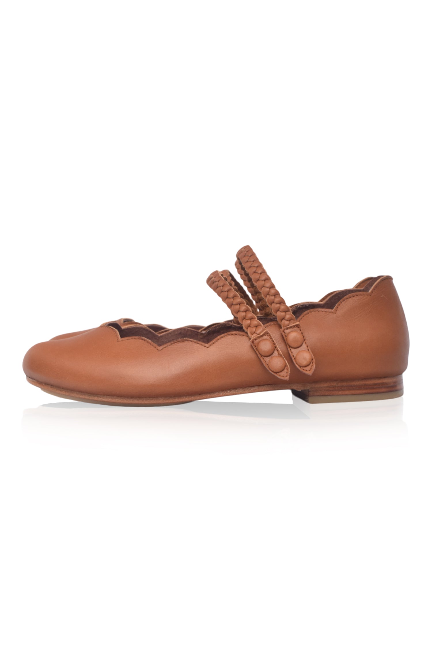 Prima Scalloped Ballet Flats-thumbmail-6