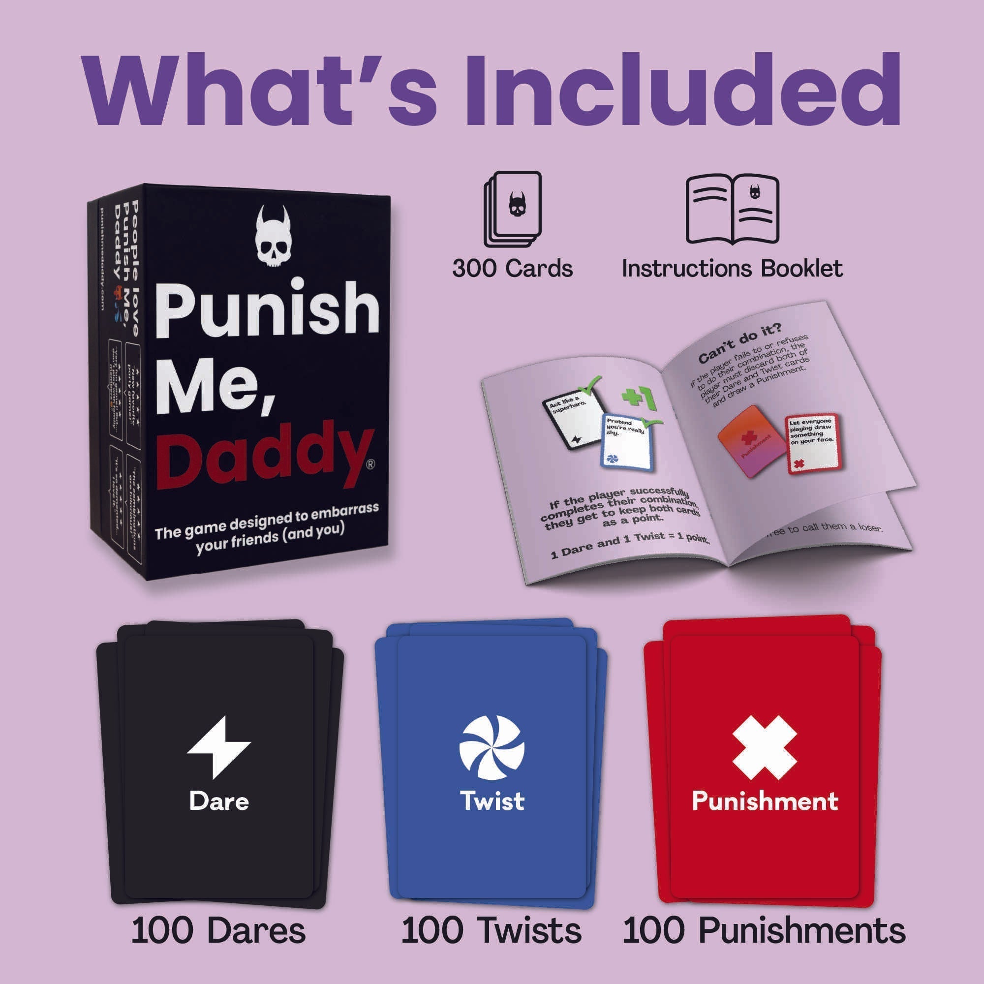 Punish Me, Daddy Card Game-thumbmail-1