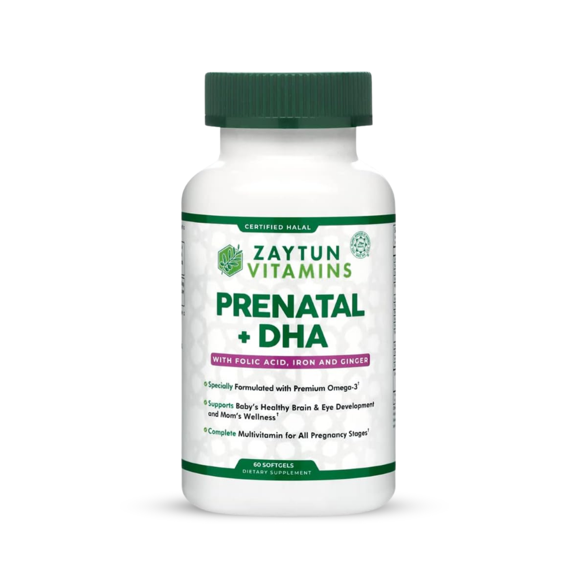 Halal Prenatal Vitamins + DHA & Ginger-thumbmail-3