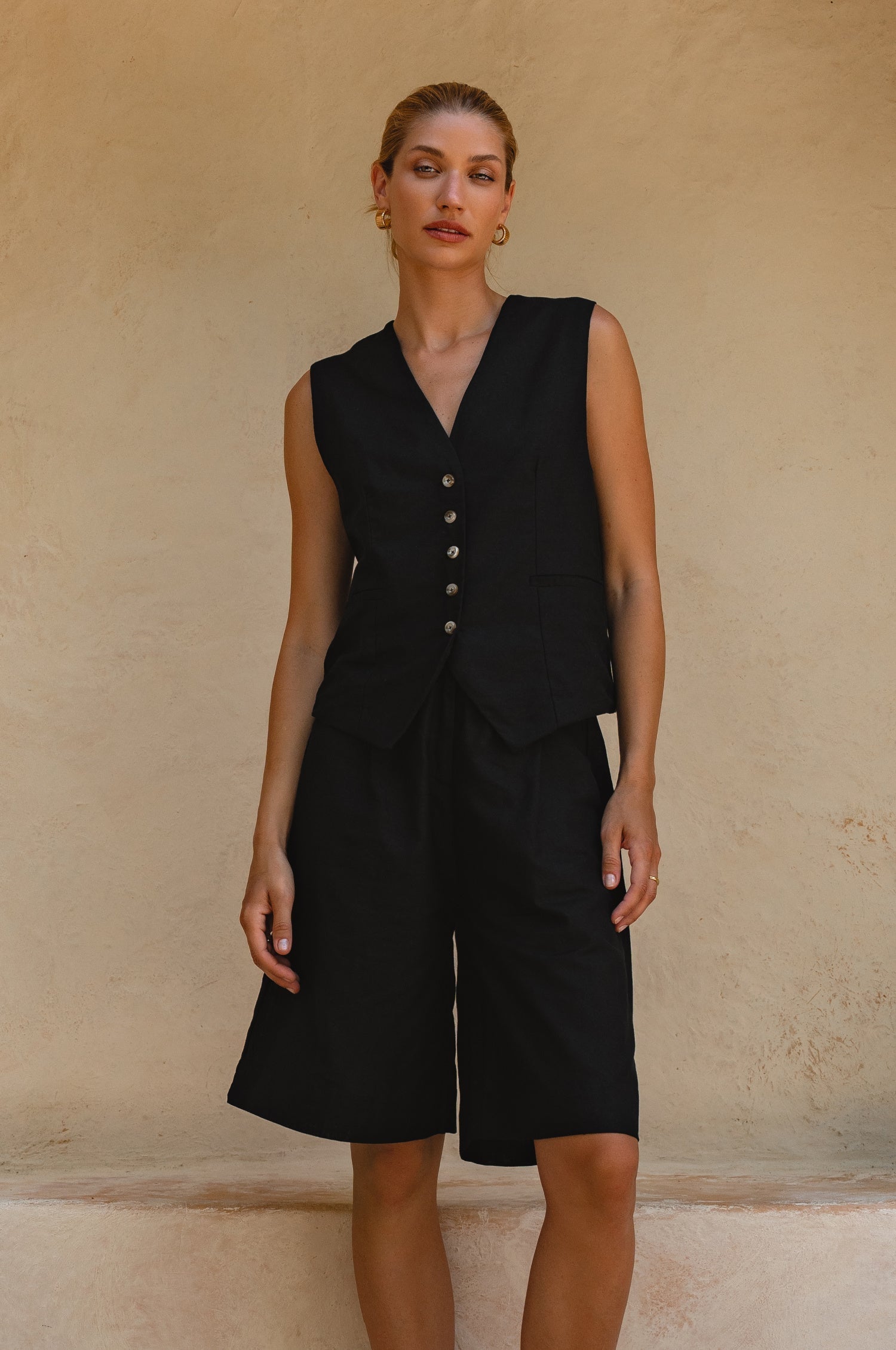 Paige Linen Vest-thumbmail-10