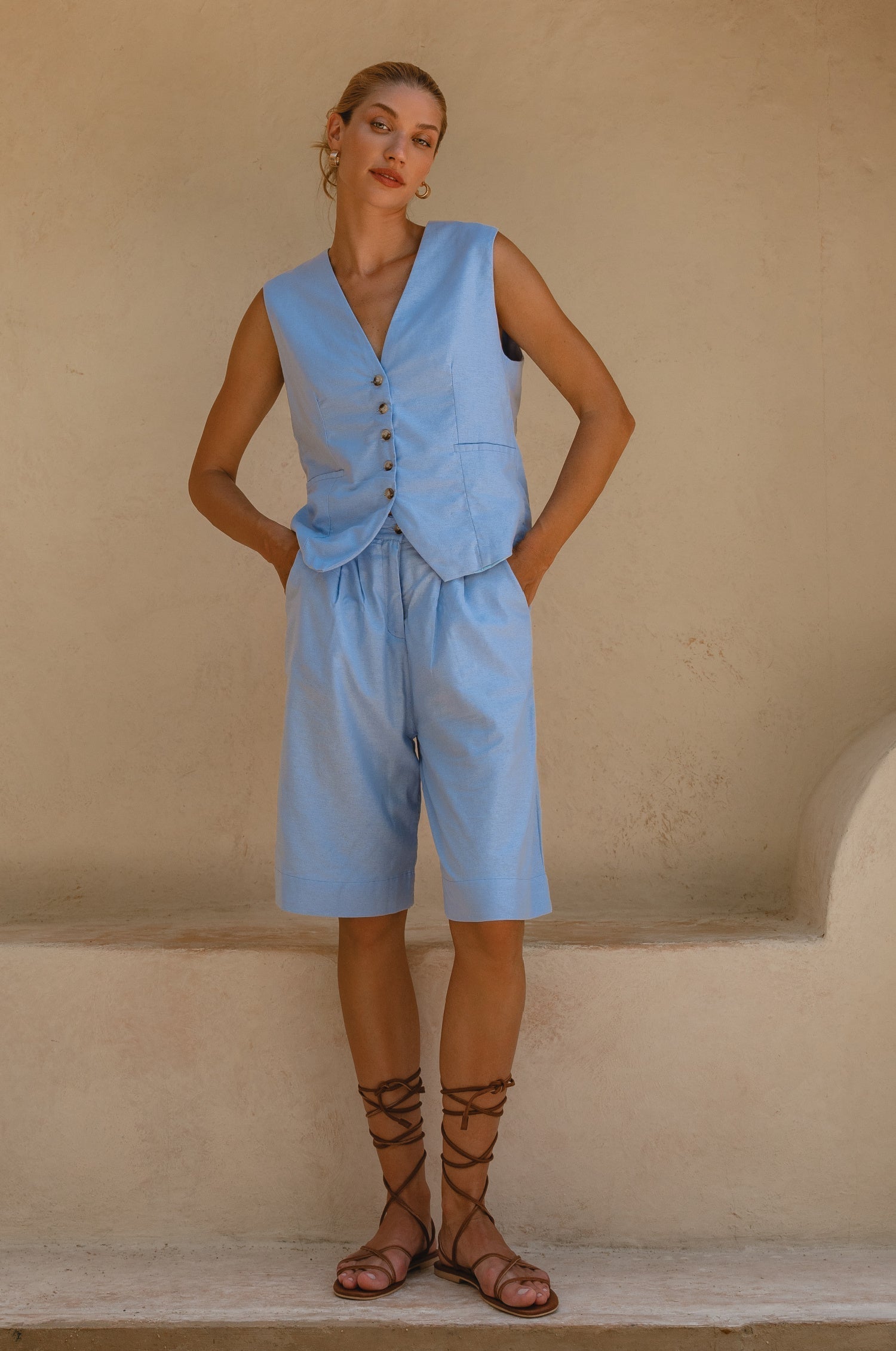 Paige Linen Vest-thumbmail-6