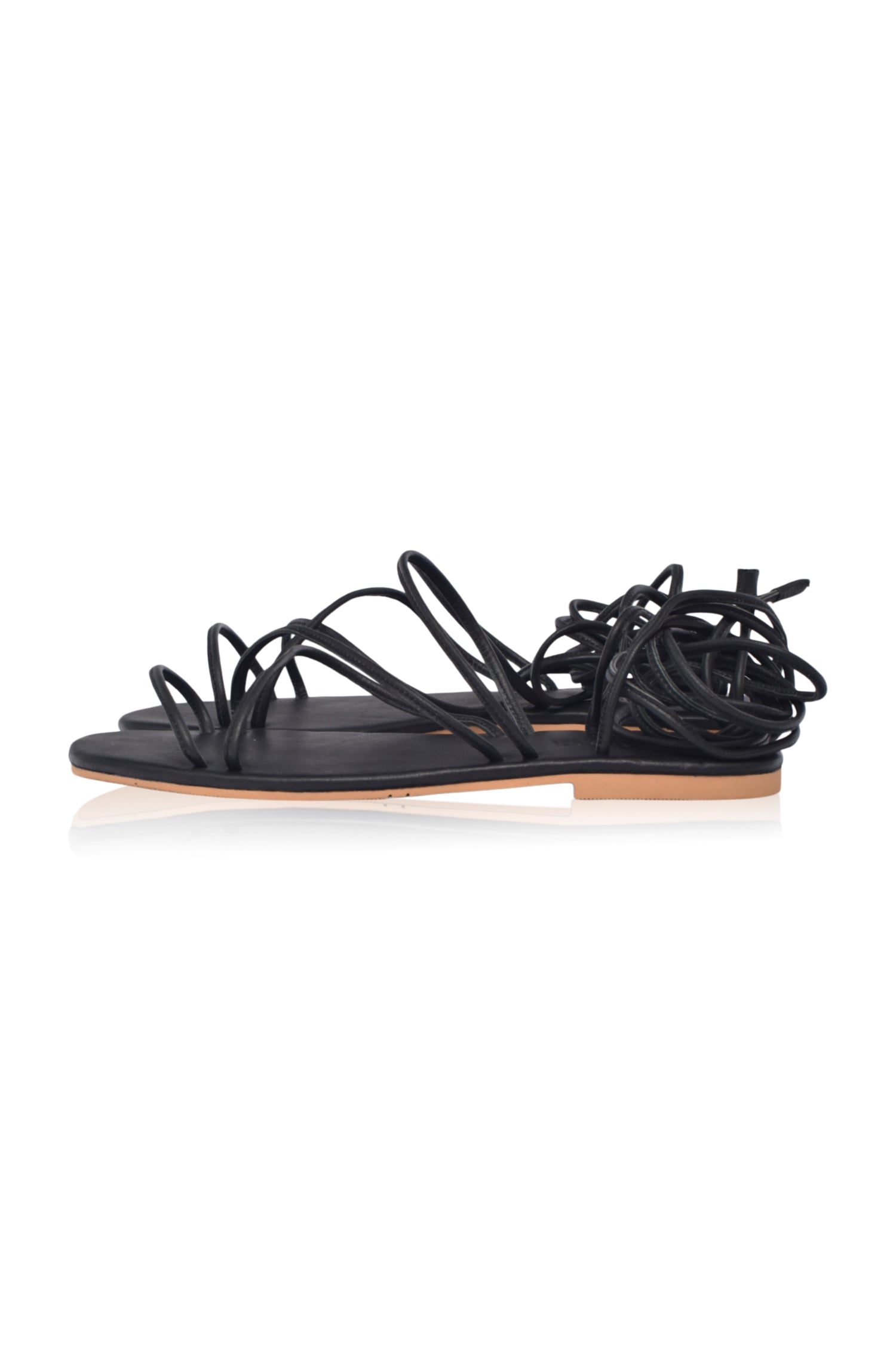 Palencia Strappy Leather Sandals-thumbmail-2