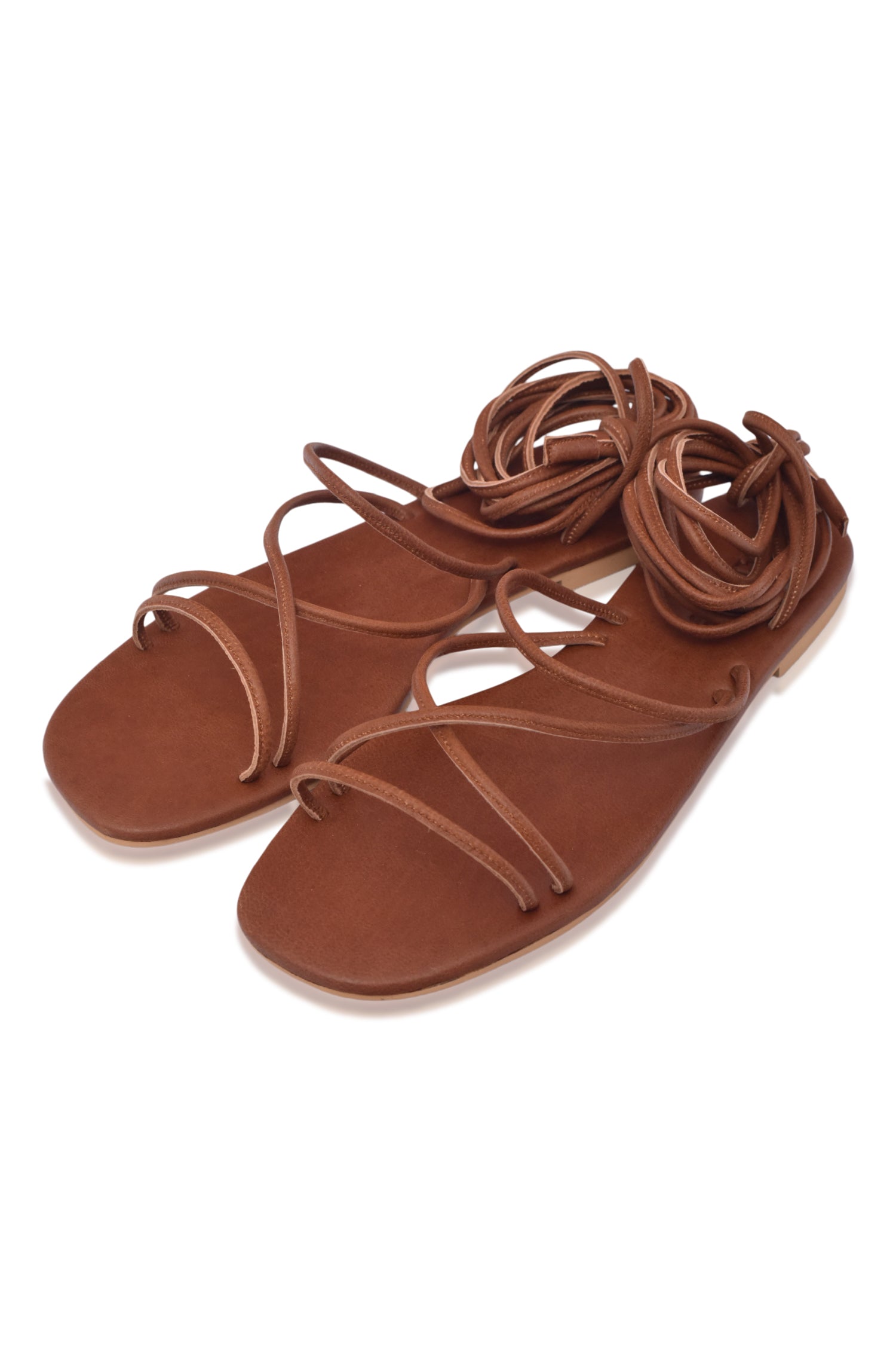 Palencia Strappy Leather Sandals-thumbmail-3
