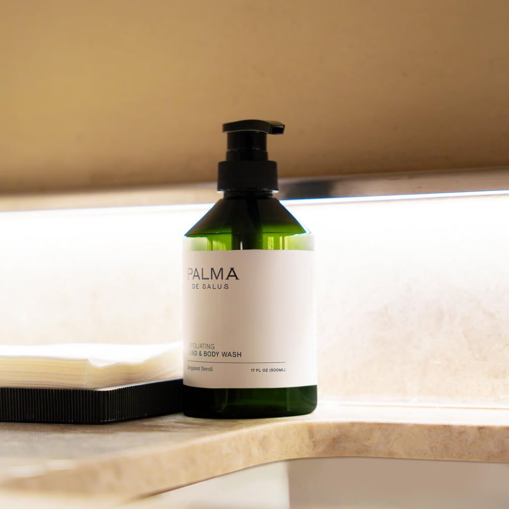 Plant-Based Bergamot Neroli Exfoliating Hand & Body Wash-thumbmail-2