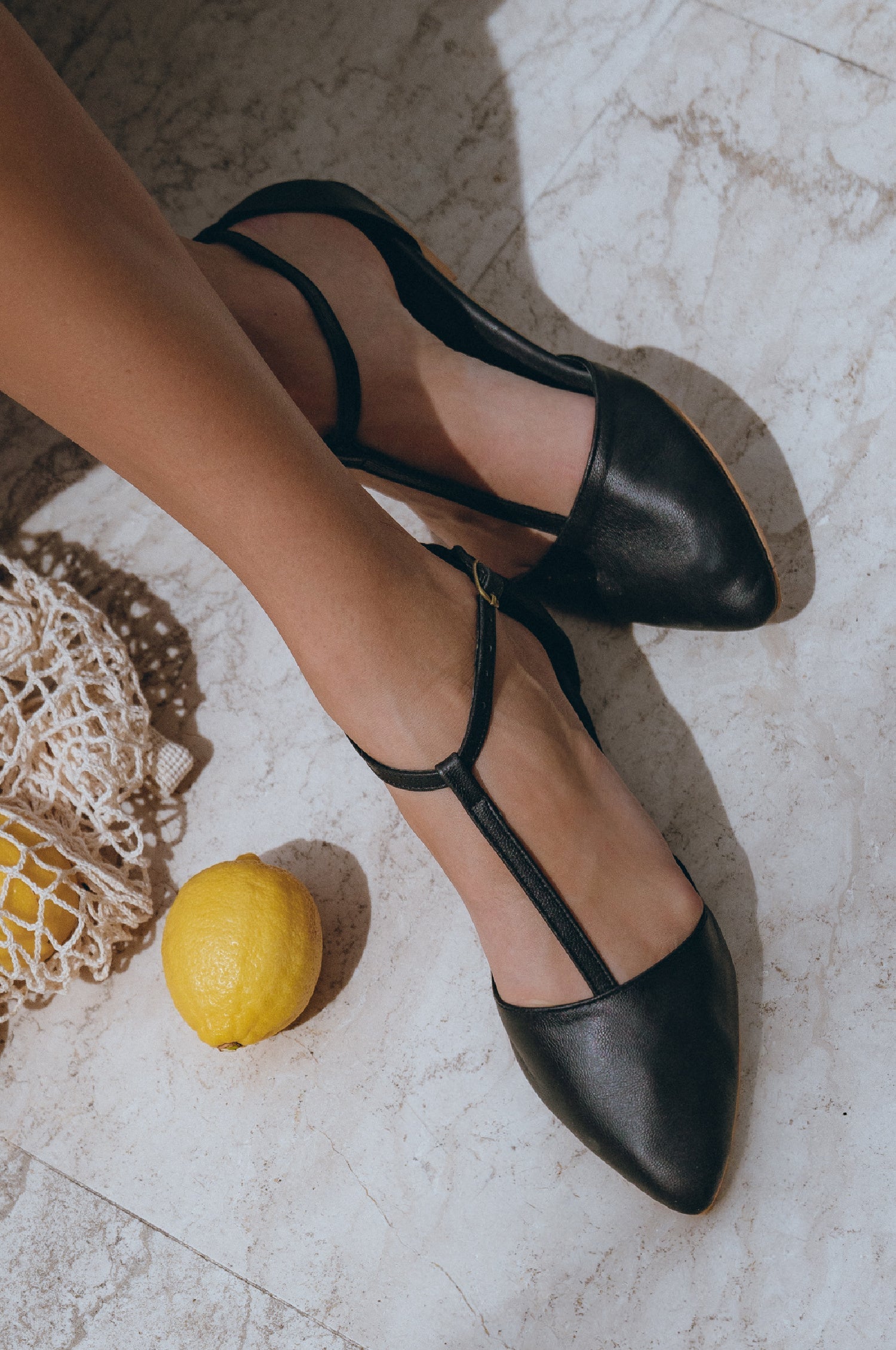 Paula Pointy Leather Flats-thumbmail-7