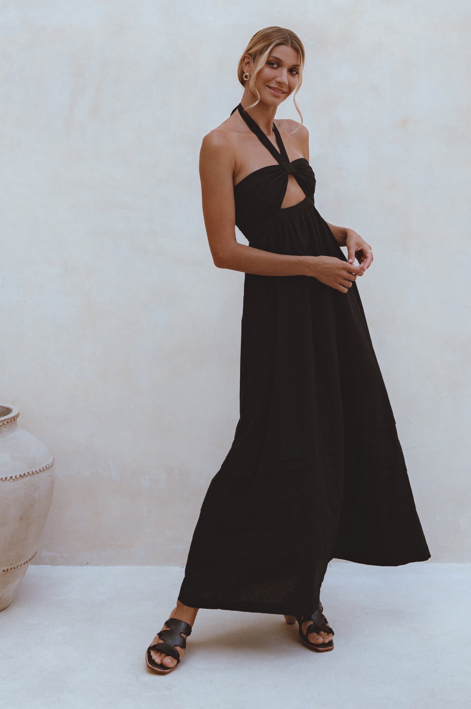 Penelope Halter Linen Maxi Dress-thumbmail-11
