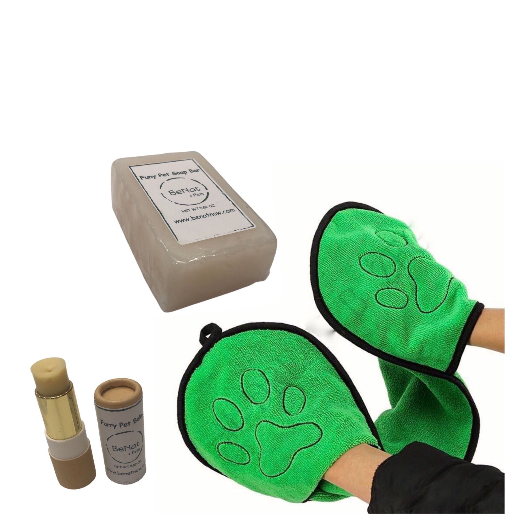 BeNat Pets. 3-Pack Pet Grooming Bundle.-thumbmail-5