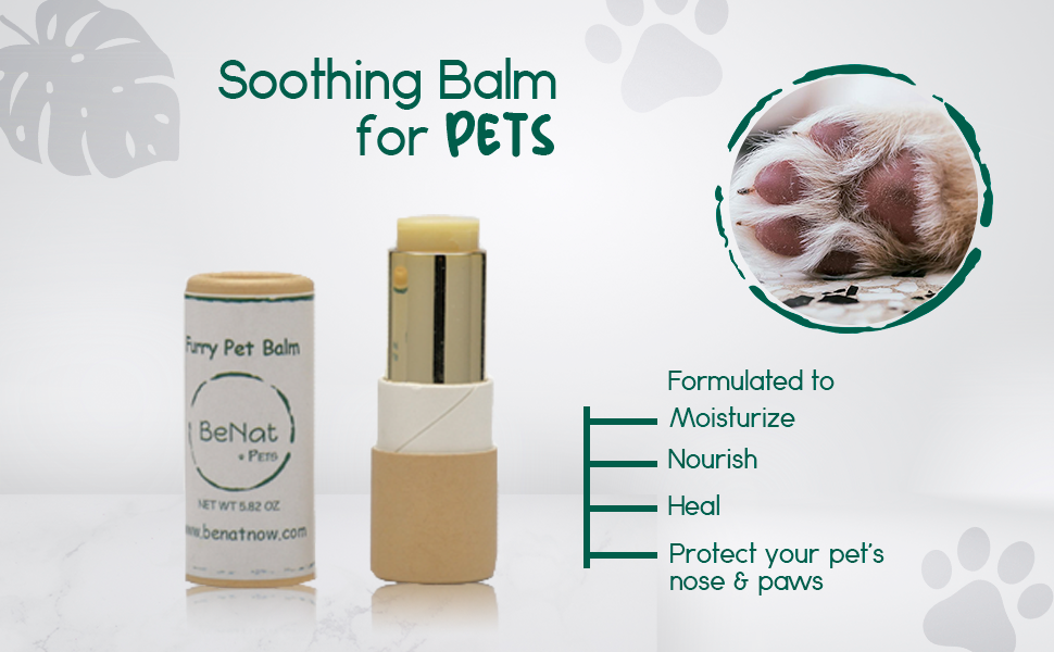 BeNat Pets. Furry Pet Balm. 0.9 Oz.-thumbmail-1