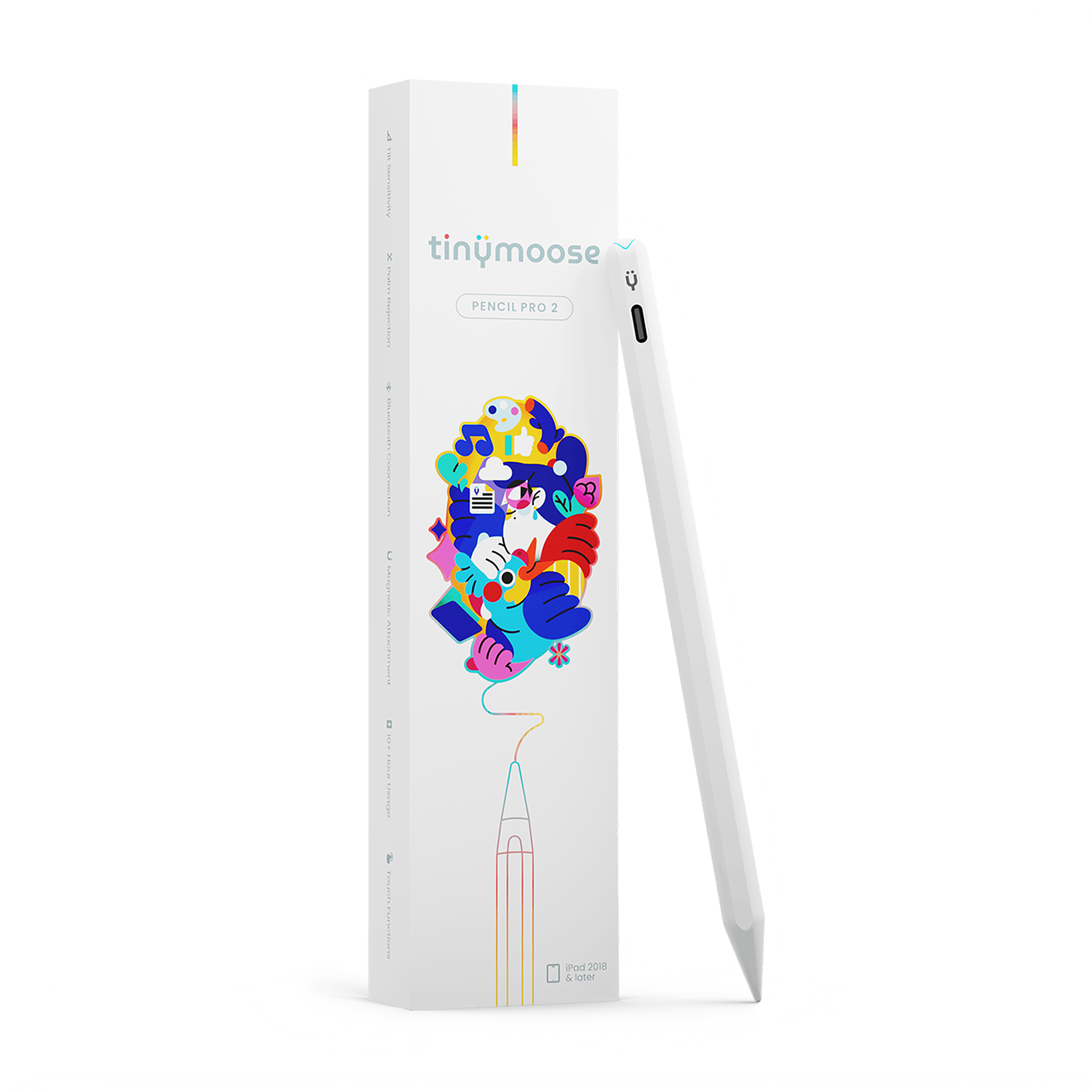 Pencil Pro 2 | Alpine White - With Gesture Controls-thumbmail-4