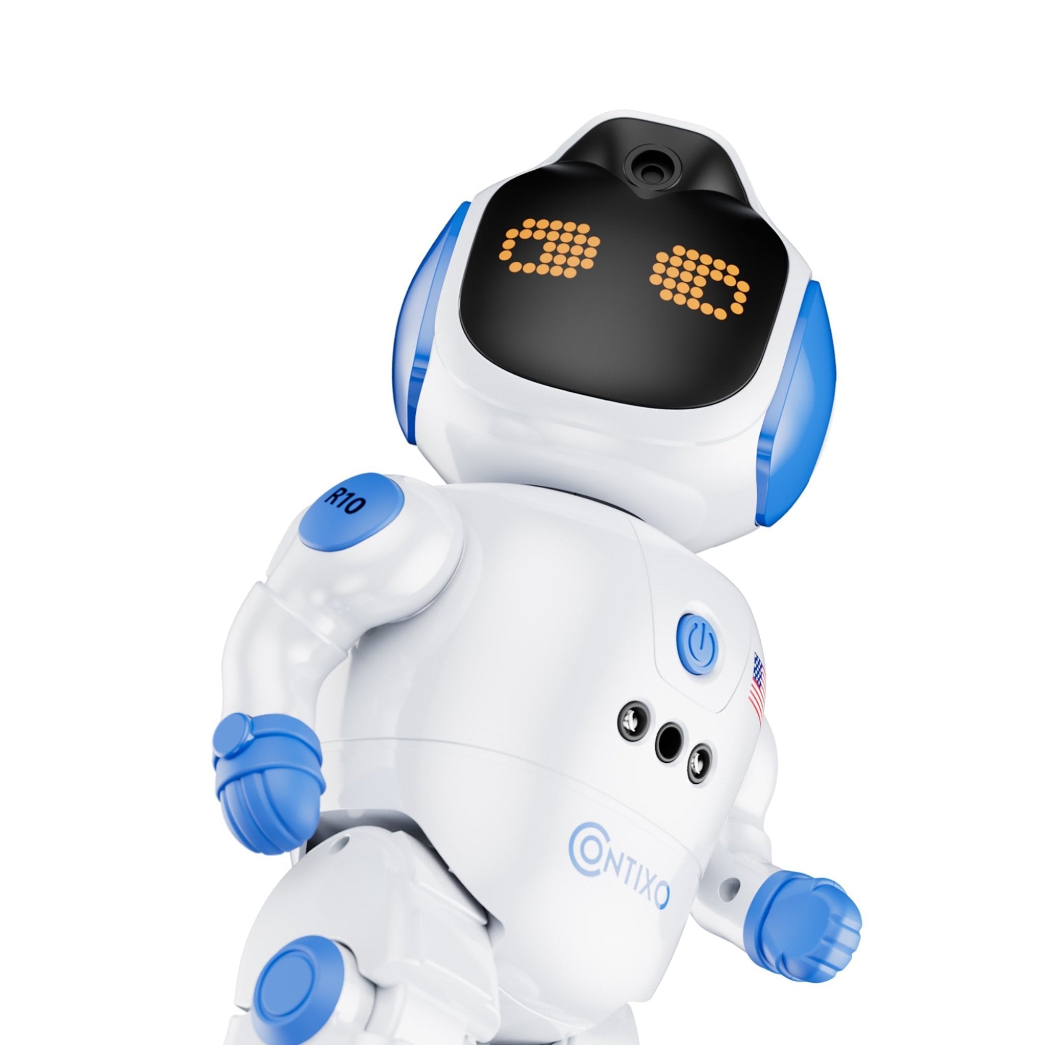 Contixo Remote Control Robot for Kids, Singing Dancing Programmable With Infrared Gesture, RC Robot Toy Age 6 -12-thumbmail-5