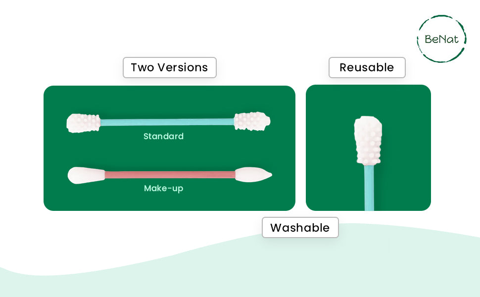 Reusable Silicone Cotton Swab -2 Pack-thumbmail-9