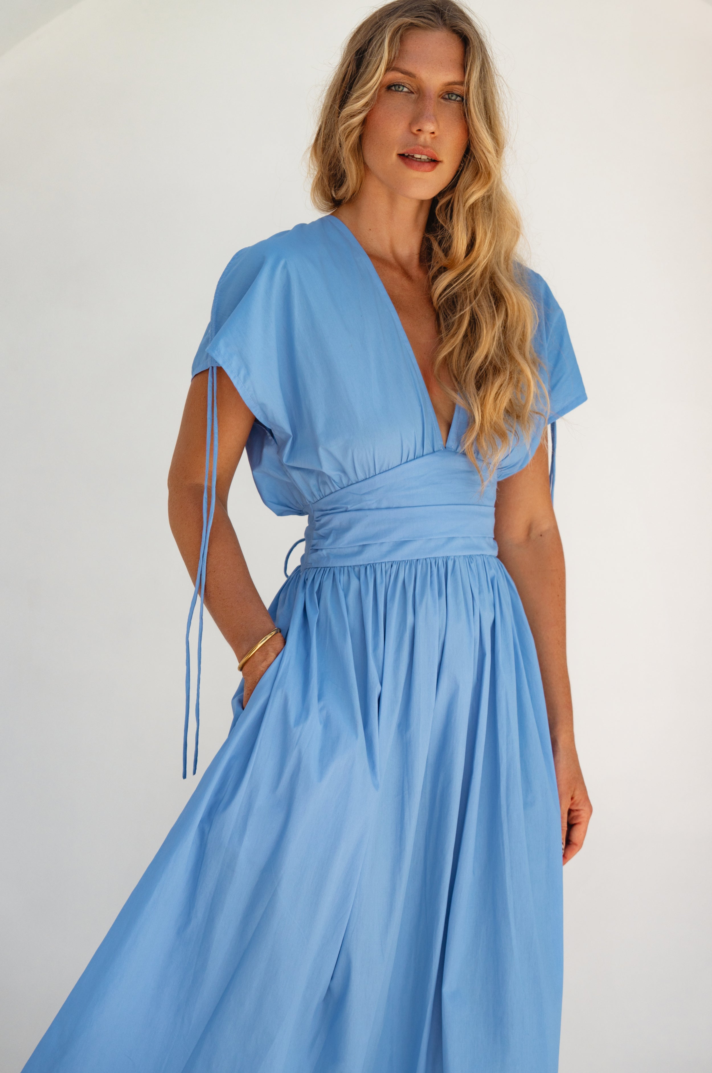 Rafina Goddess Cotton Maxi Dress-thumbmail-1