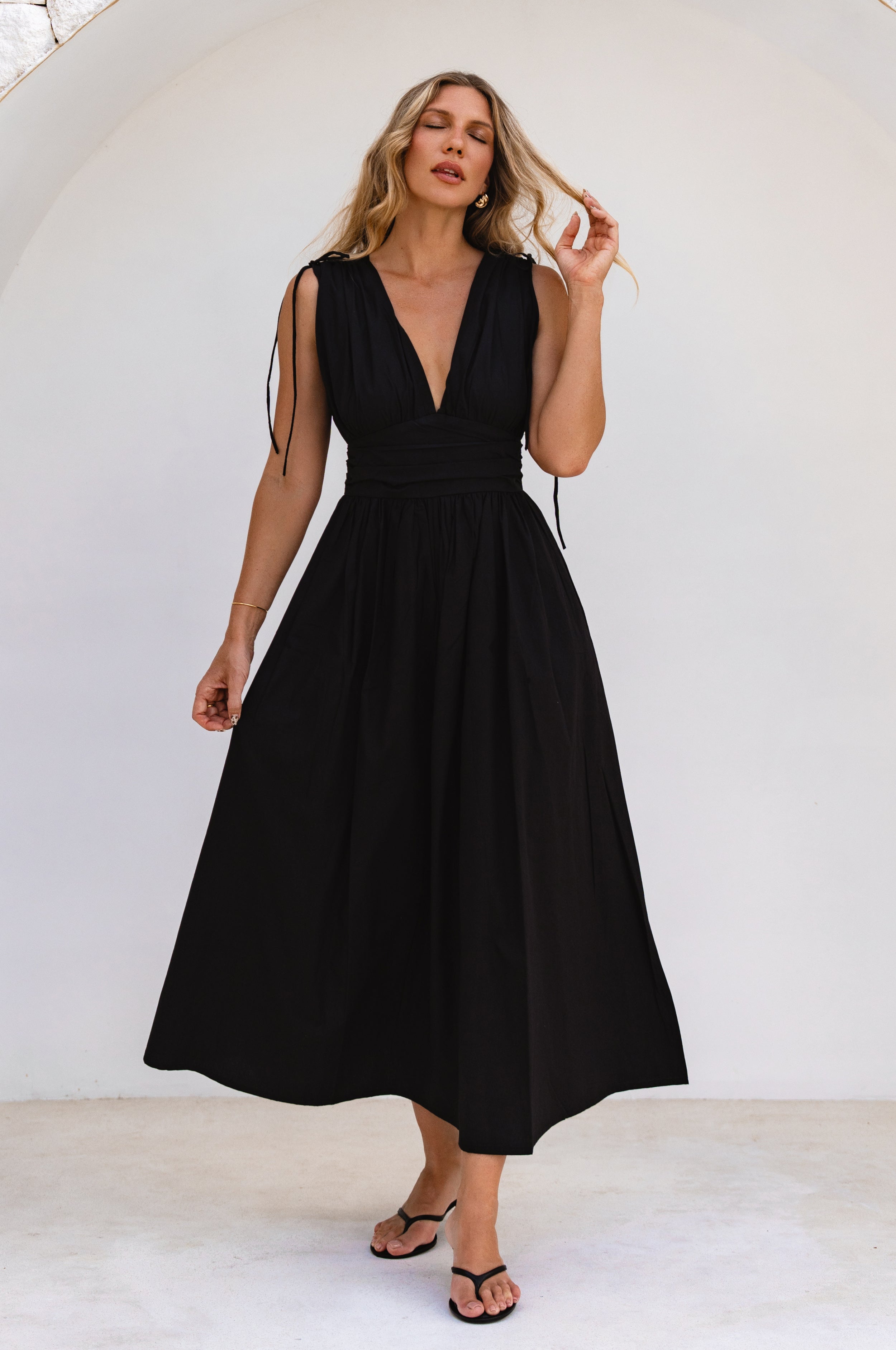 Rafina Goddess Cotton Maxi Dress-thumbmail-9