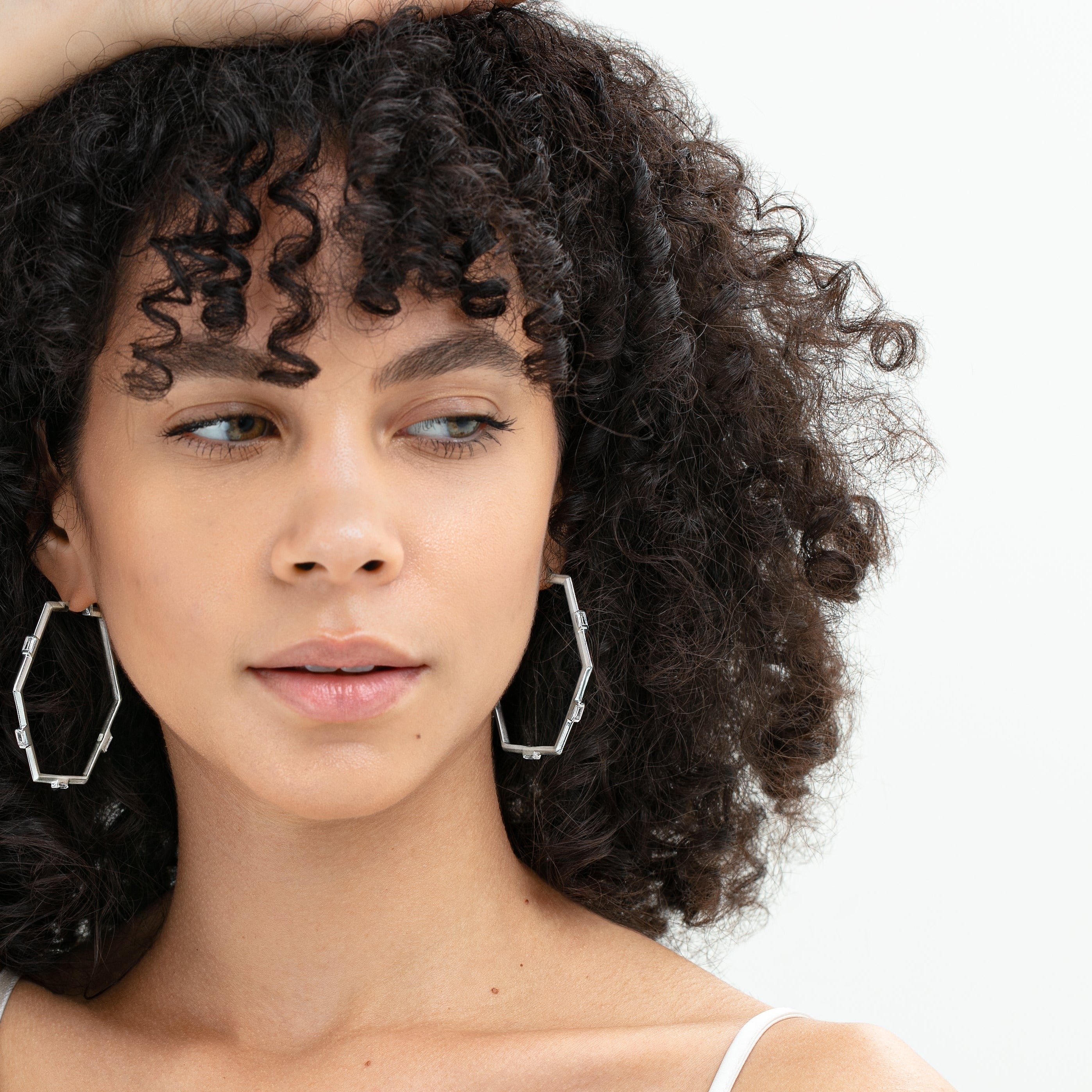 The Claire Hoop Earrings - Large-thumbmail-4