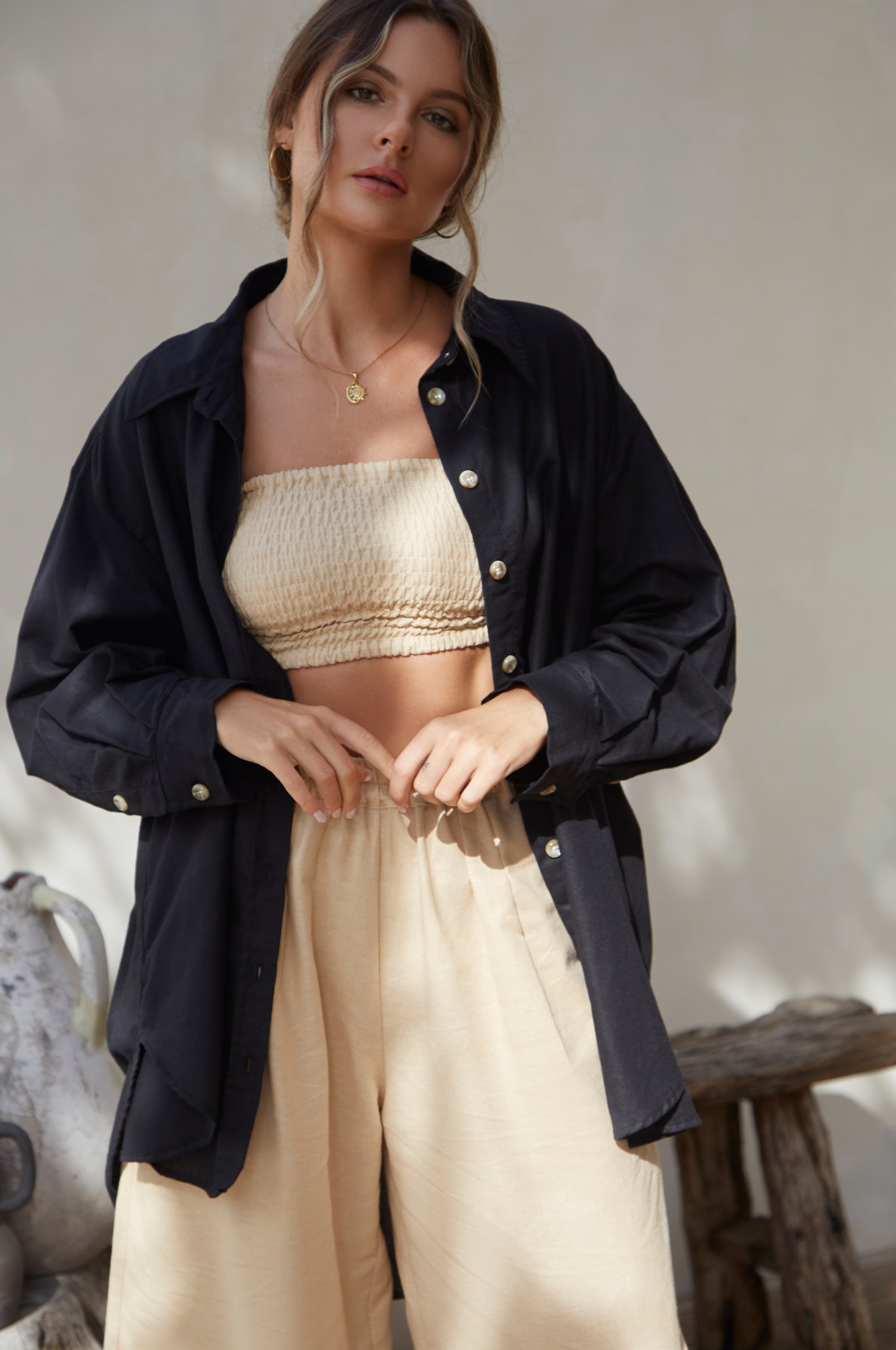 Romania Oversized Linen Shirt-thumbmail-7