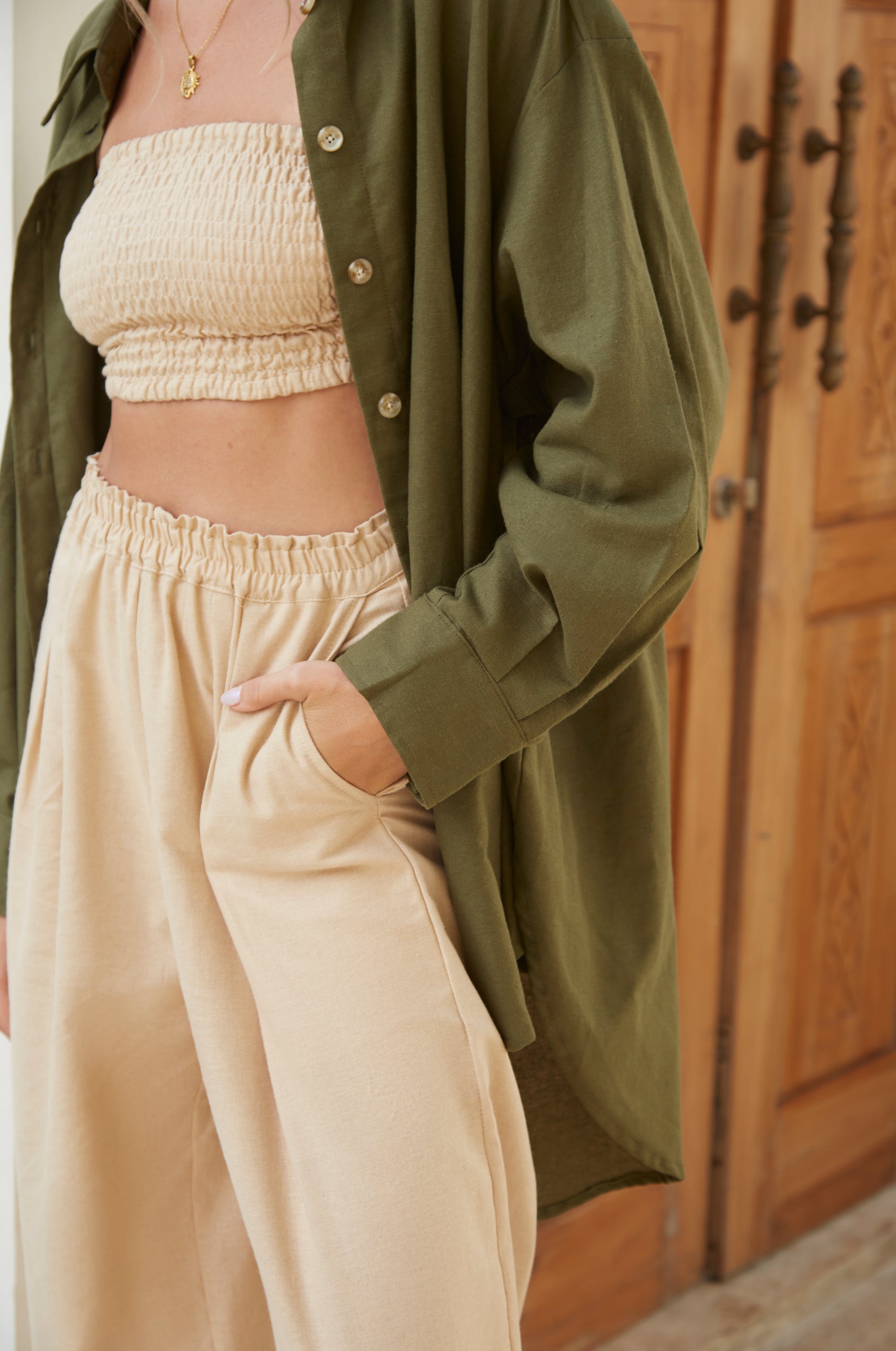 Romania Oversized Linen Shirt (Sale)-thumbmail-8
