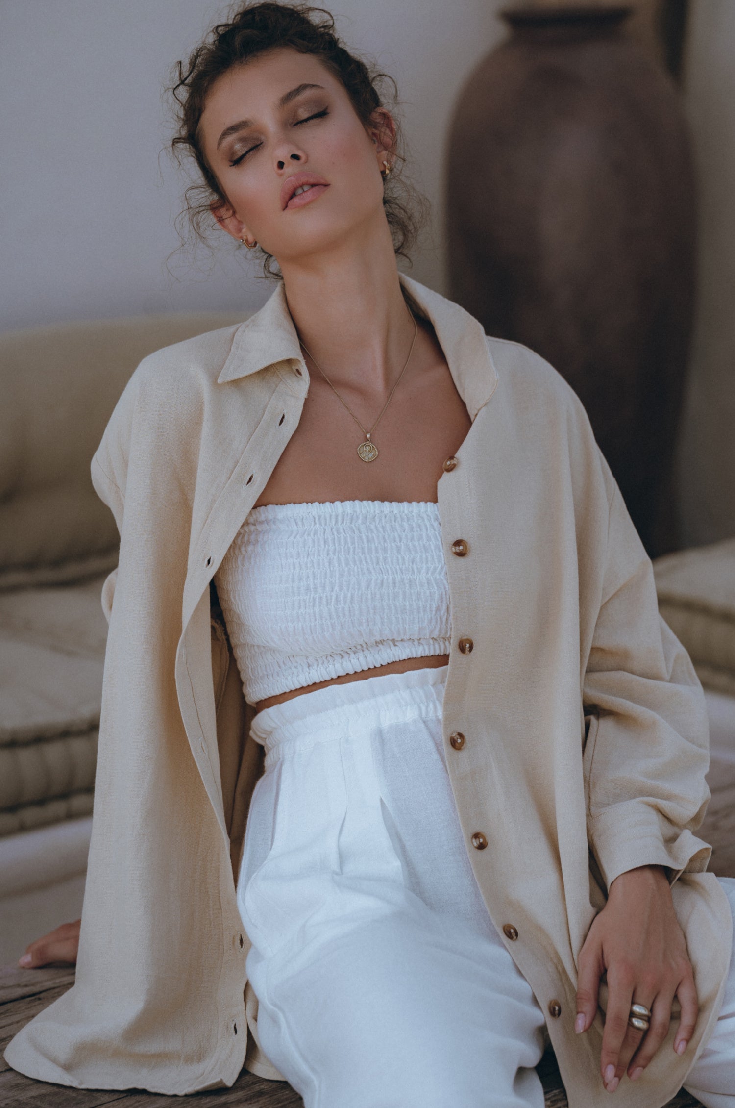 Romania Oversized Linen Shirt-thumbmail-10