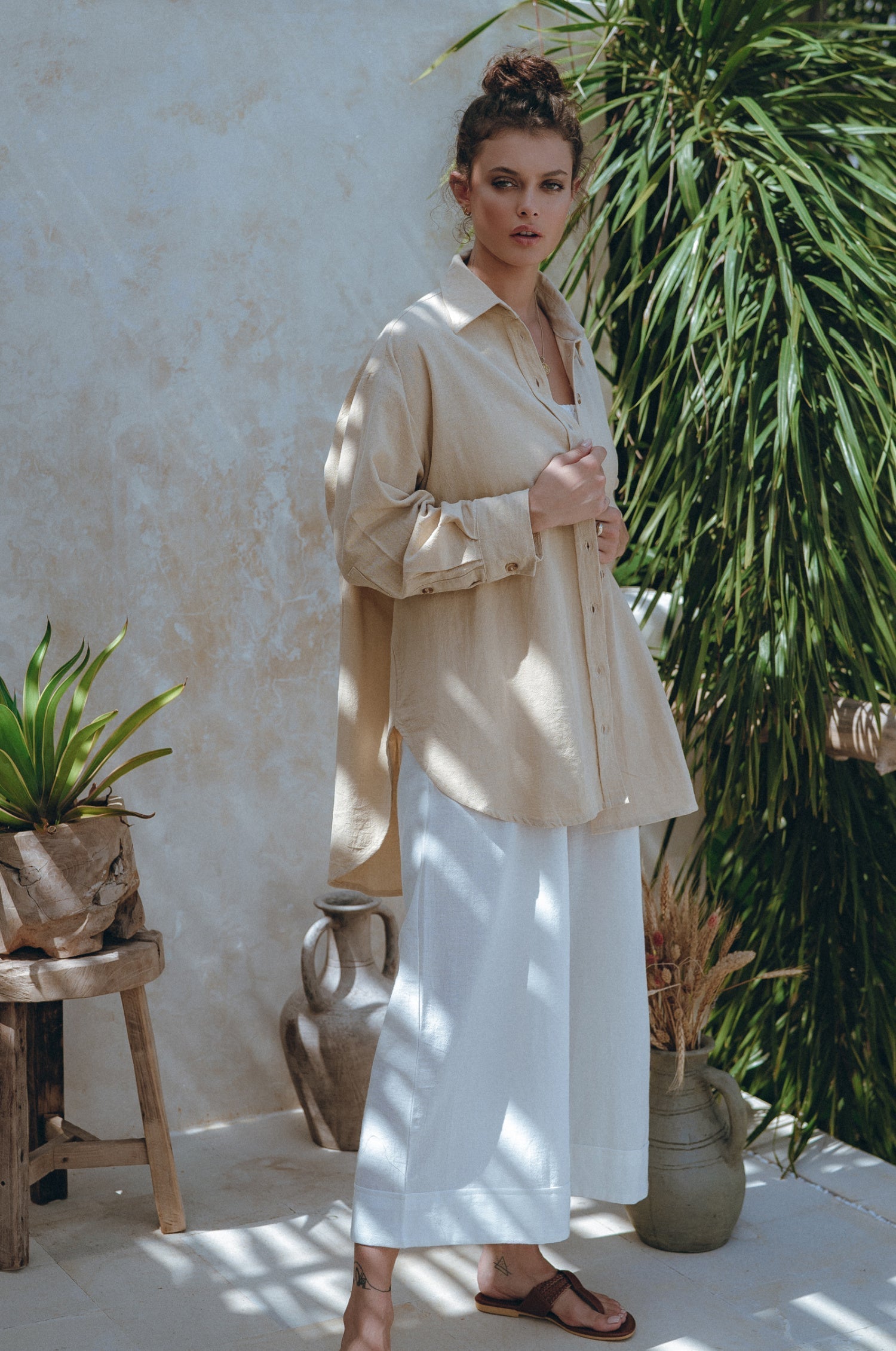 Romania Oversized Linen Shirt-thumbmail-9