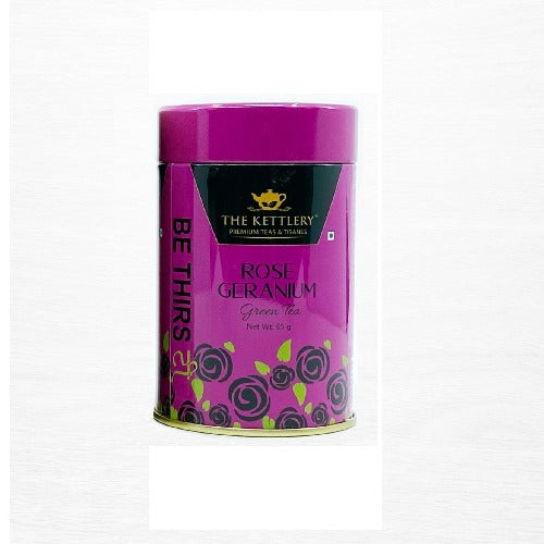 Rose Geranium Green Tea in Tin-thumbmail-1