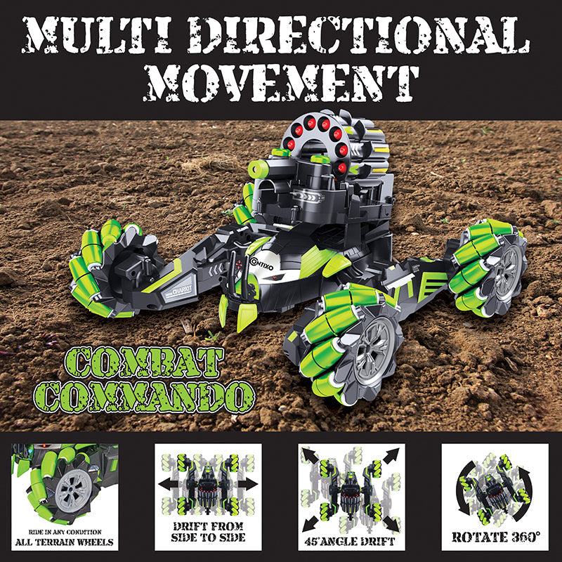Contixo SC2 Remote Control RC Military Assault Vehicle-thumbmail-3