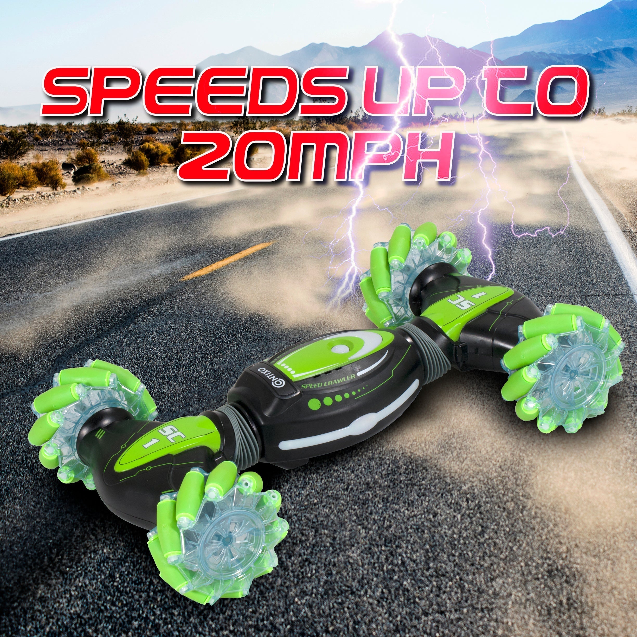 Contixo SC1 All Terrain Speed Crawler RC Stunt Car-thumbmail-5