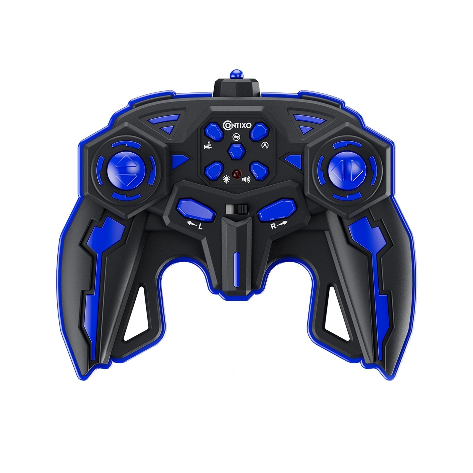 Contixo SC10 Cobra Speed Crawler RC Stunt Car - 4WD With Remote & Gesture Control, Blue-thumbmail-5