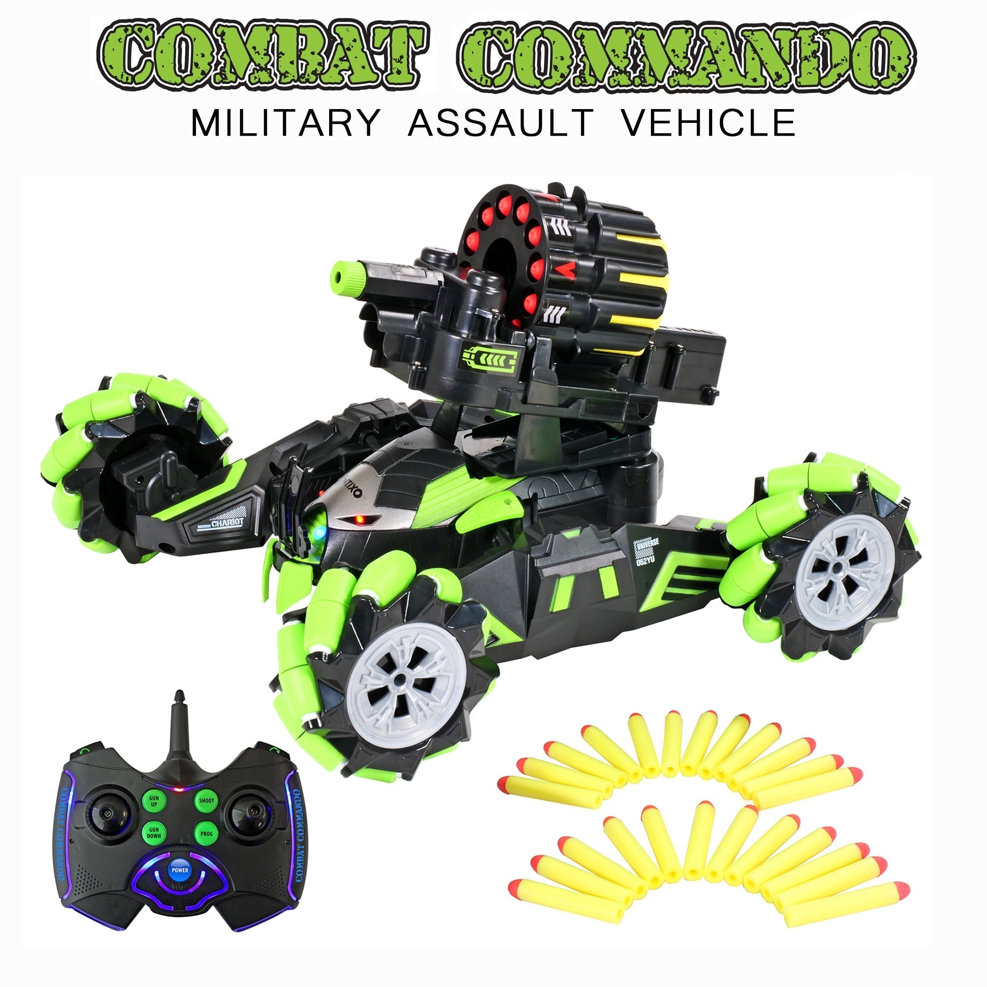 Contixo SC2 Remote Control RC Military Assault Vehicle-thumbmail-1